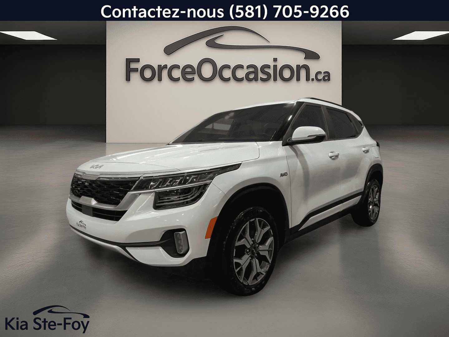 2022 Kia Seltos Ex Premium* Awd* Toit* Cuir* Volant Chauffant* - Image 1