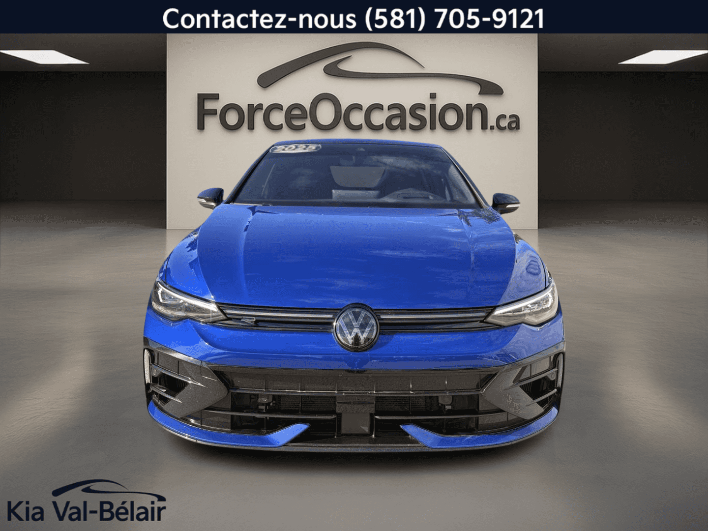 2025 Volkswagen Golf R Black Edition Awd * 328Hp * Cuir * Toit * Gps * Harman Kardon * - Image 2