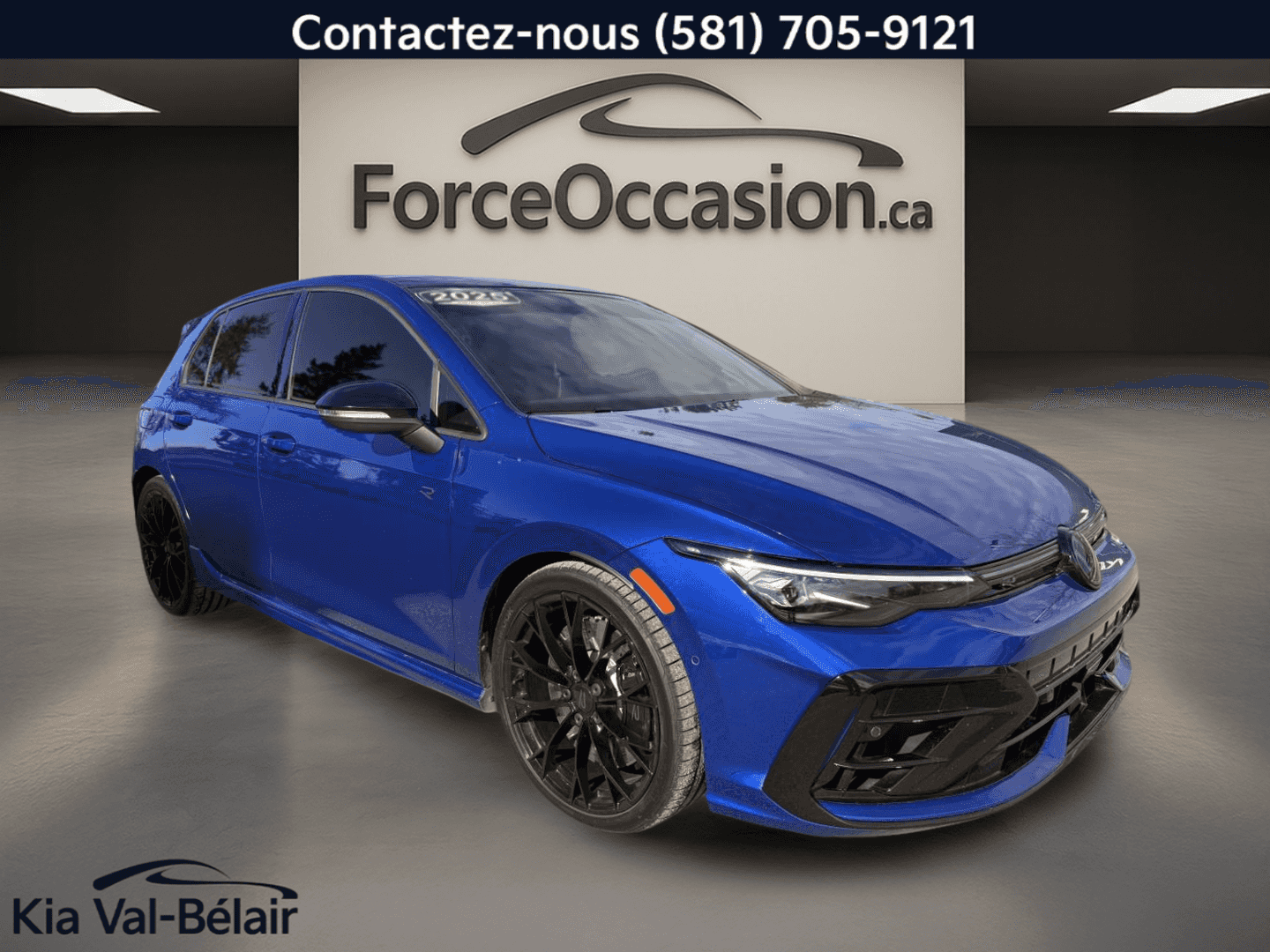 2025 Volkswagen Golf R Black Edition Awd * 328Hp * Cuir * Toit * Gps * Harman Kardon * - Image 3