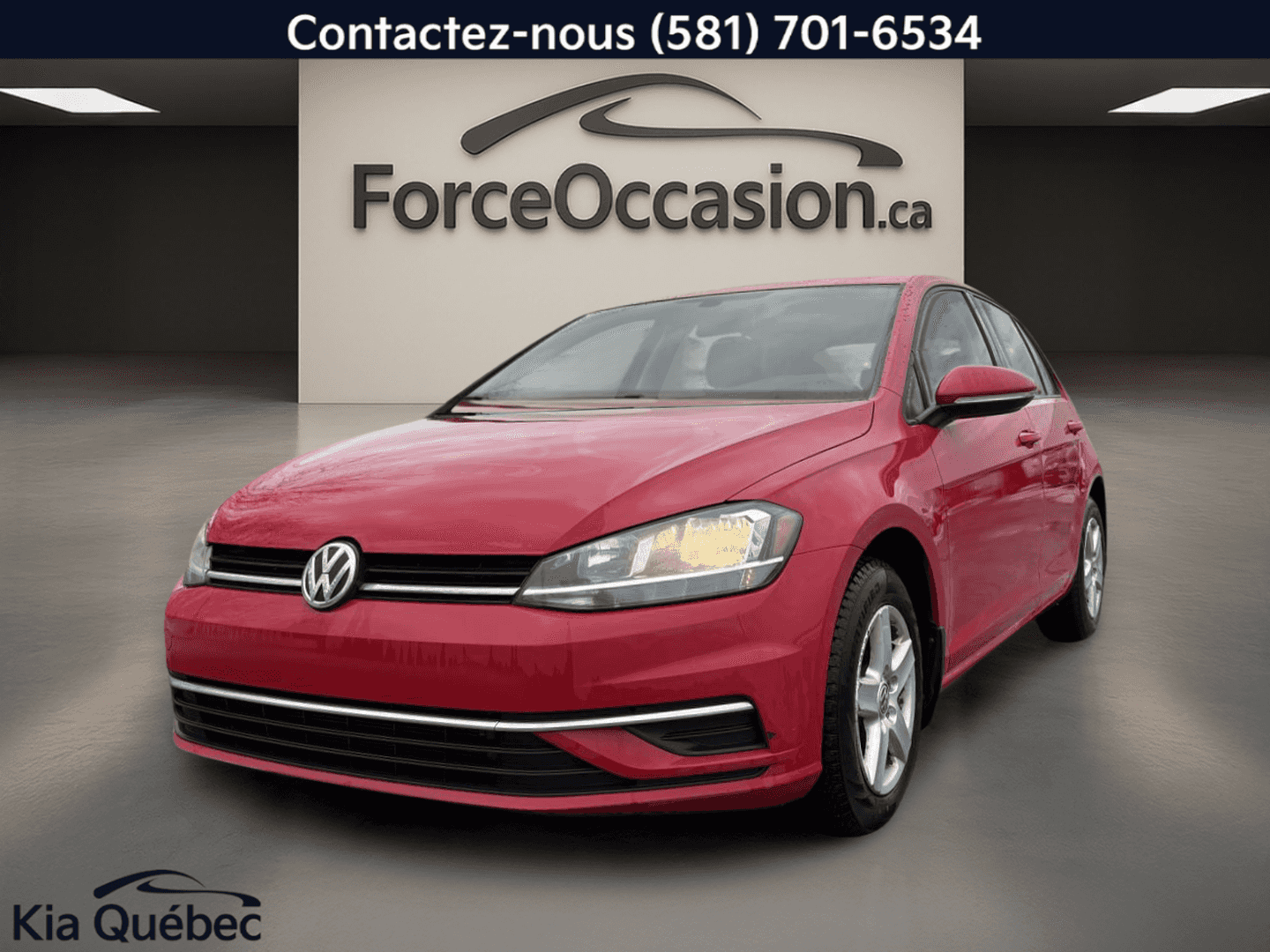 Image 1 Volkswagen Golf Trendline TURBO *CARPLAY *CAMÉRA *SIEGE CHAUFFANT *CRUISE 2018