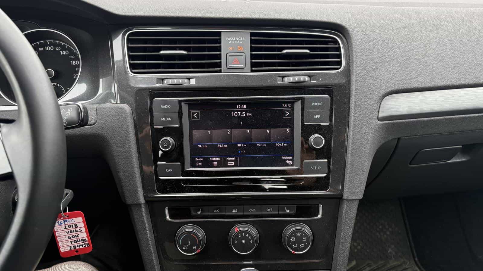 2018 Volkswagen Golf Trendline TURBO *CARPLAY *CAMÉRA *SIEGE CHAUFFANT *CRUISE - Image 22