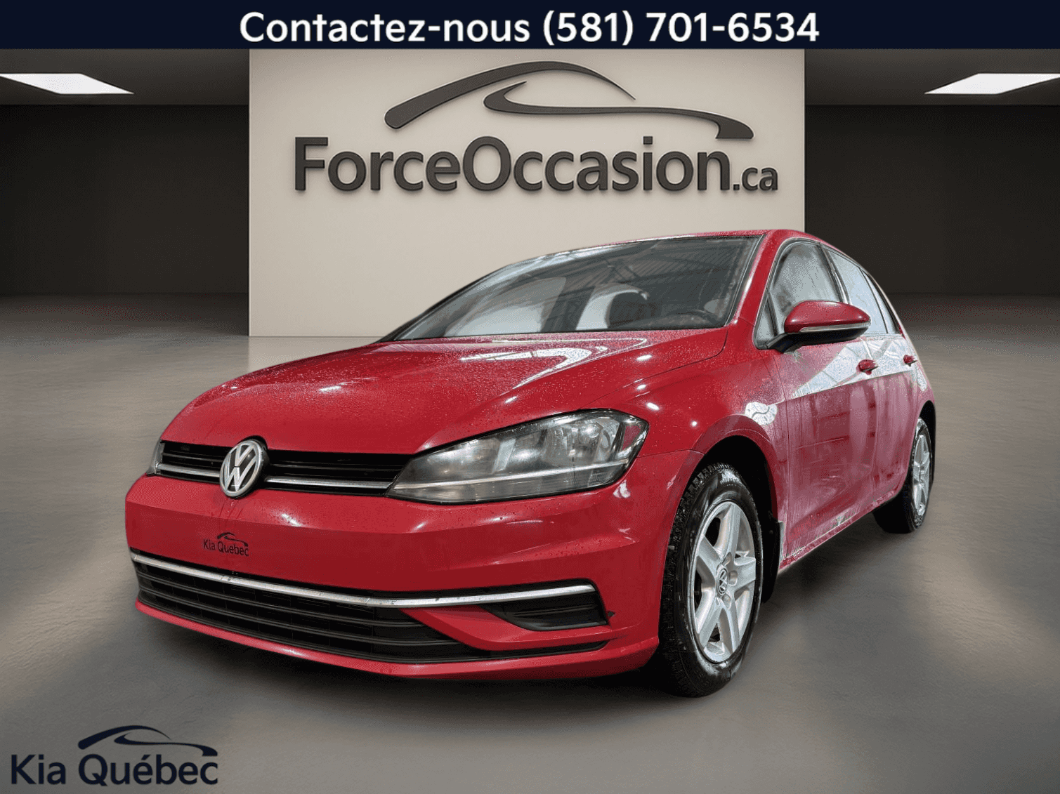 Image 1 Volkswagen Golf Trendline TURBO *CARPLAY *CAMÉRA *SIEGE CHAUFFANT *CRUISE 2018