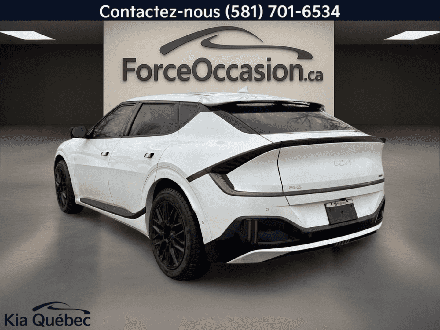 Image 2 Kia EV6 Gt *Awd *Cuir *Toit *Gps *Caméra 360 *Bizone 2023