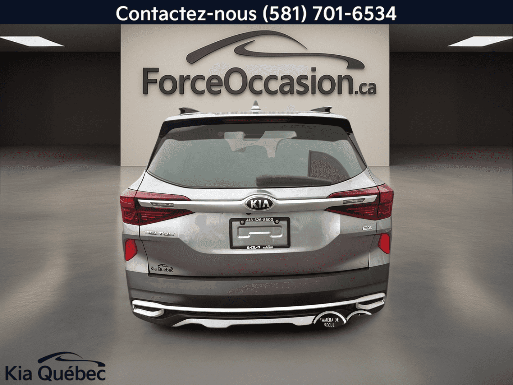 2021 Kia Seltos Ex *Awd *Cuir *Toit *Cruise *Carplay *Bluetooth *A/C - Image 4