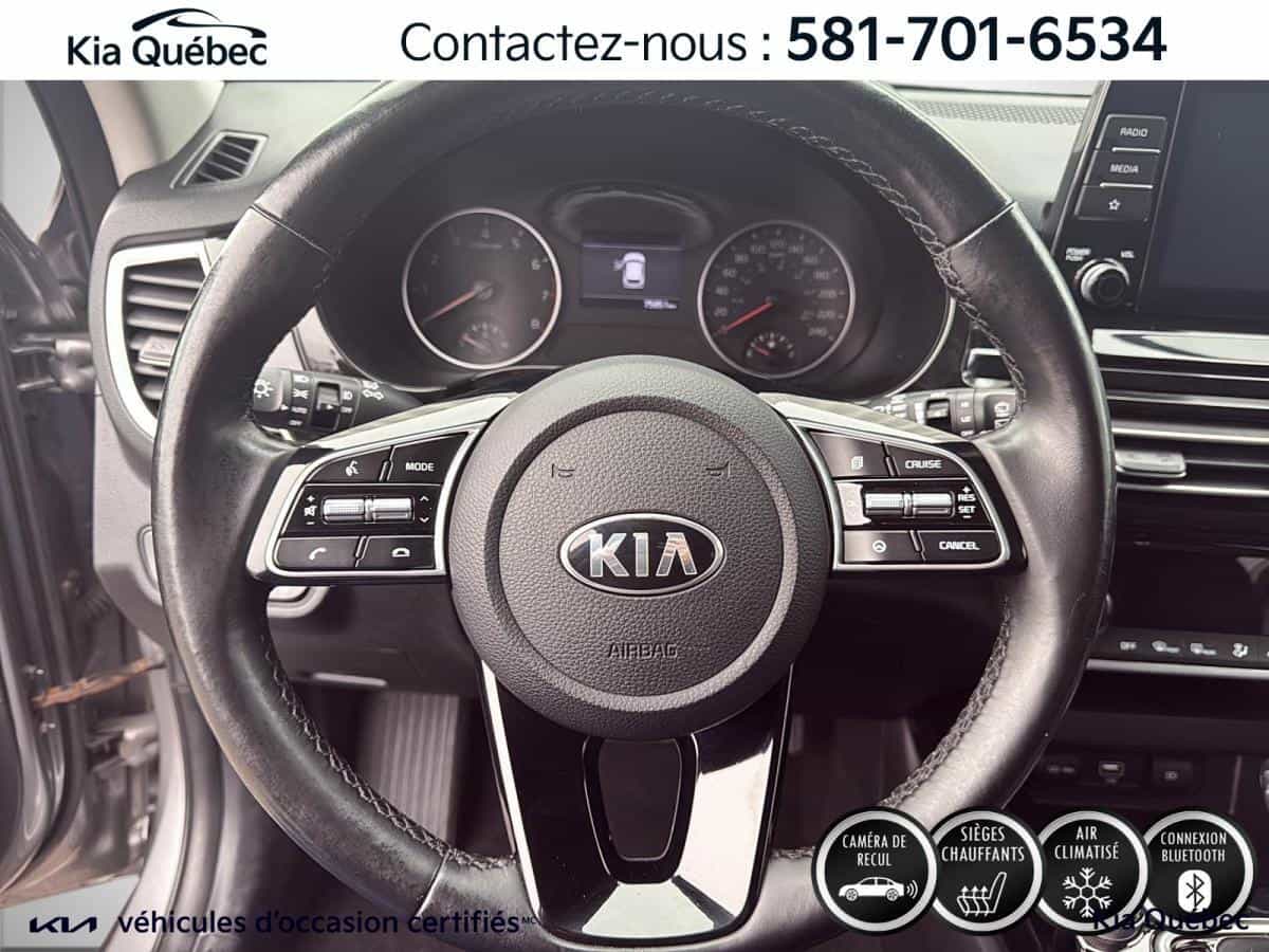 2021 Kia Seltos Ex *Awd *Cuir *Toit *Cruise *Carplay *Bluetooth *A/C - Image 10