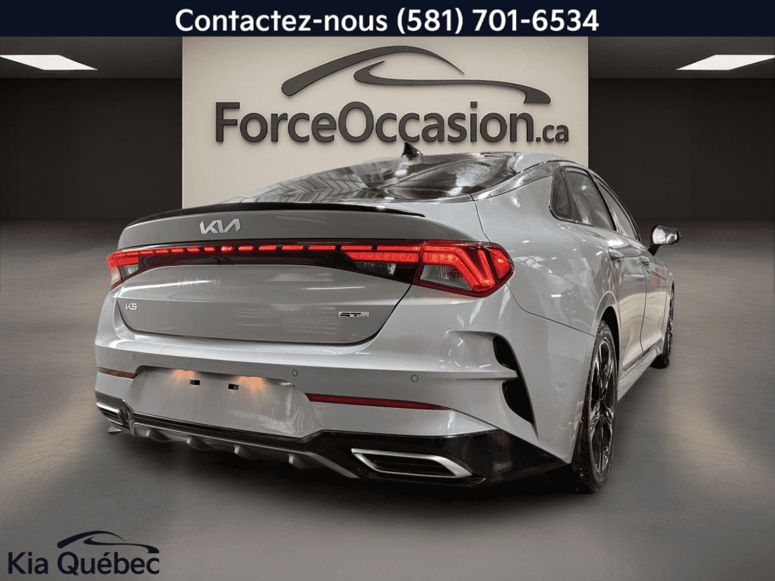 2023 Kia K5 Gt-Line Turbo *Awd *Cuir *Toit Pano *Gps *Bizone - Image 3