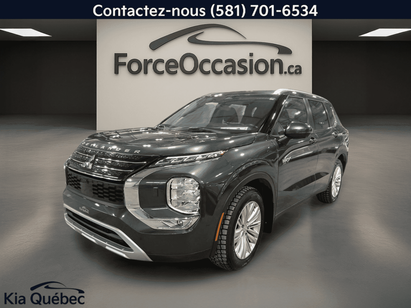 2024 Mitsubishi Outlander PHEV Sel S *7 Pass *Awd *Bizone *Cuir *Toit Pano *Caméra 360 - Image 1