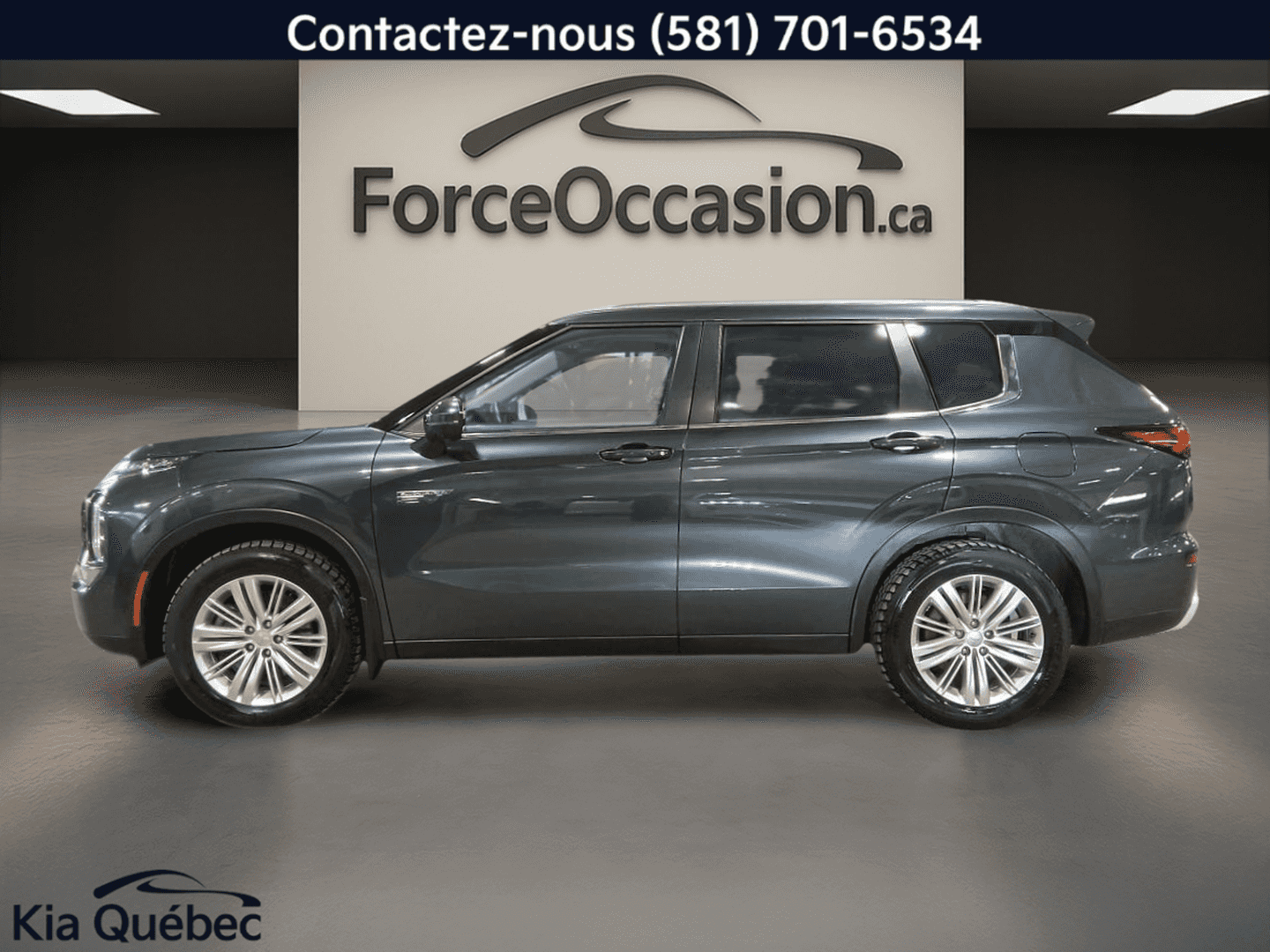 2024 Mitsubishi Outlander PHEV Sel S *7 Pass *Awd *Bizone *Cuir *Toit Pano *Caméra 360 - Image 3