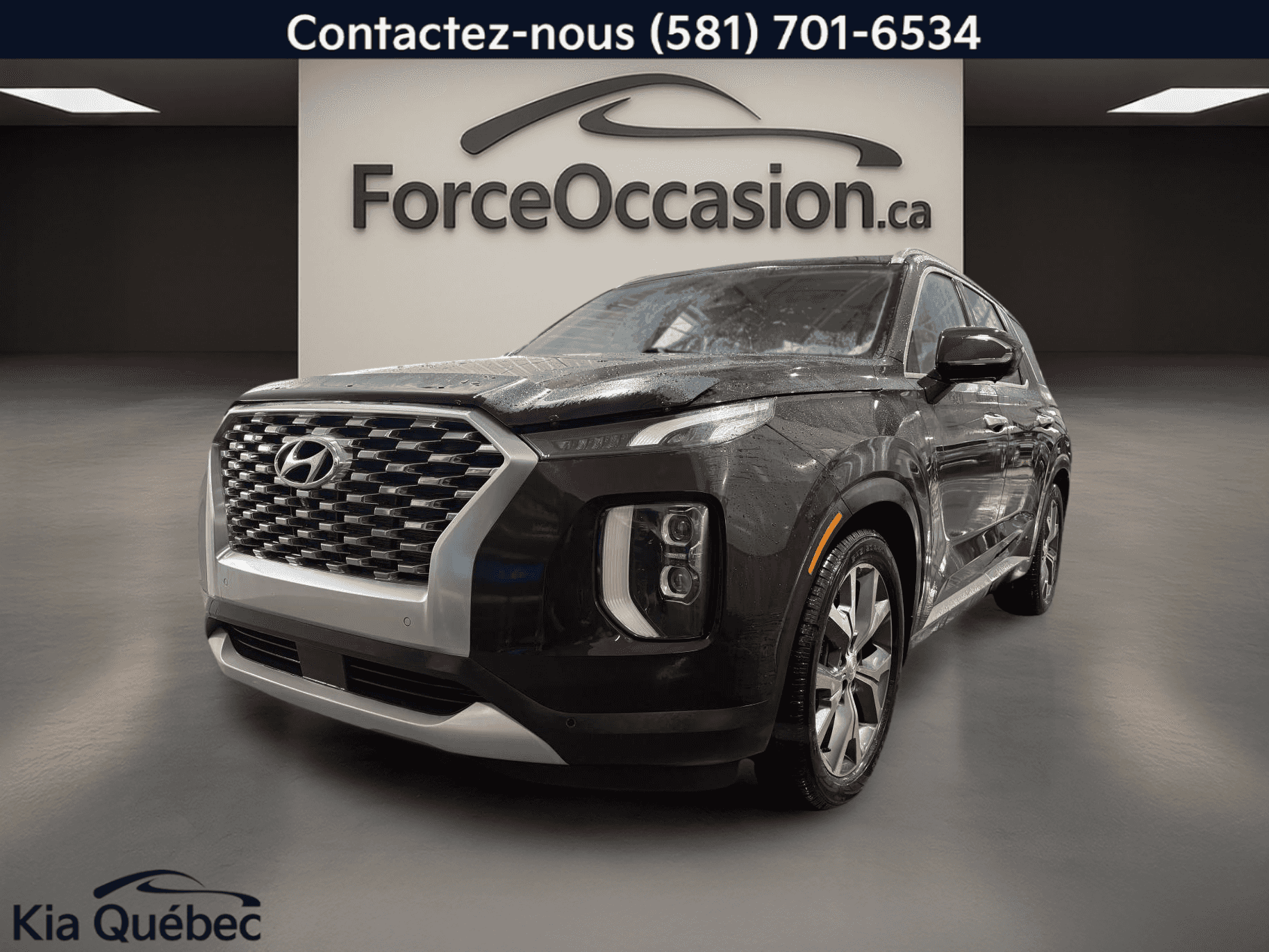 2021 Hyundai Palisade Luxury V6 3.8L *7 Pass *Cuir *Toit *Gps *Bizone *Caméra 360 - Image 1