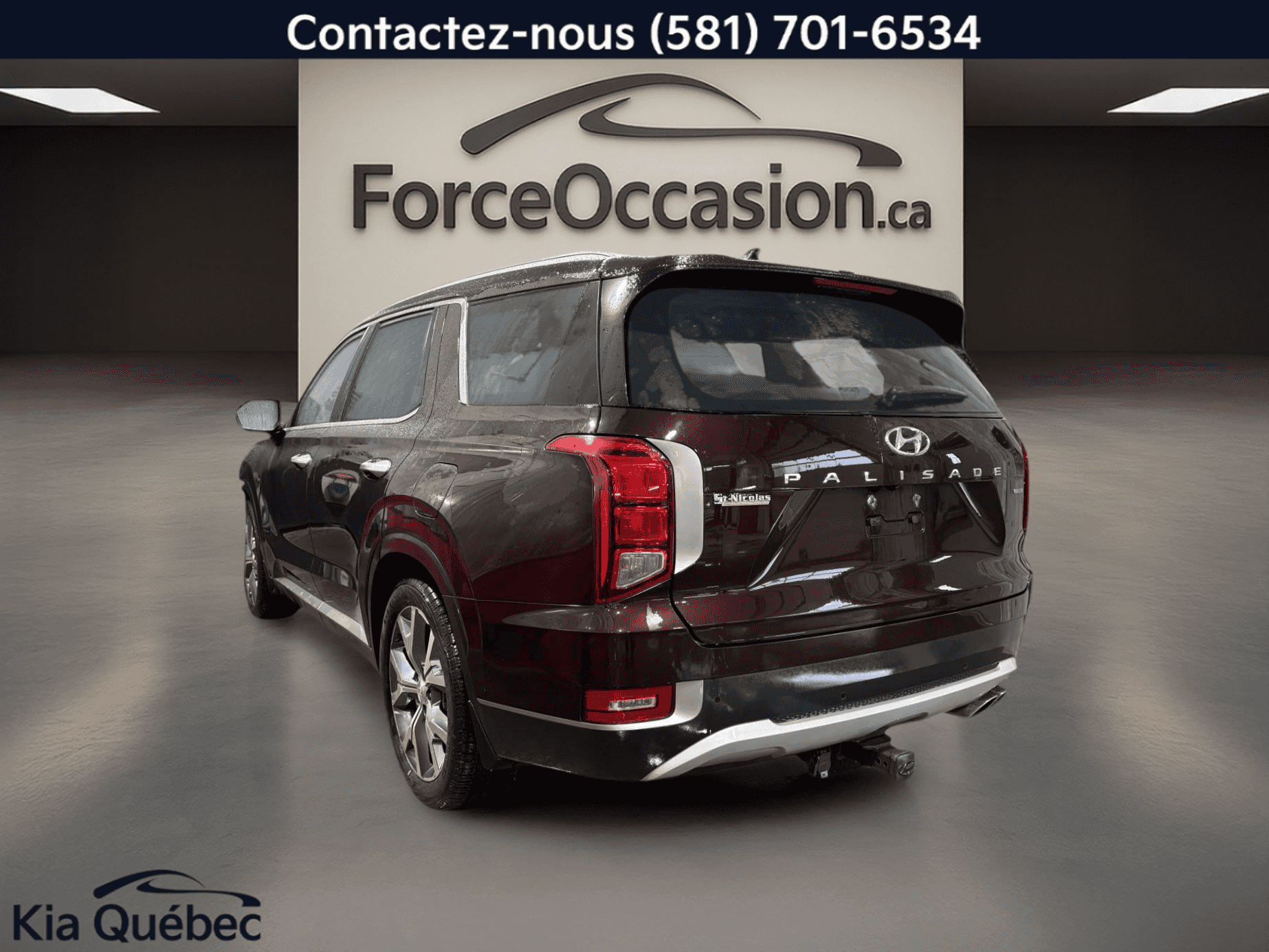 2021 Hyundai Palisade Luxury V6 3.8L *7 Pass *Cuir *Toit *Gps *Bizone *Caméra 360 - Image 2