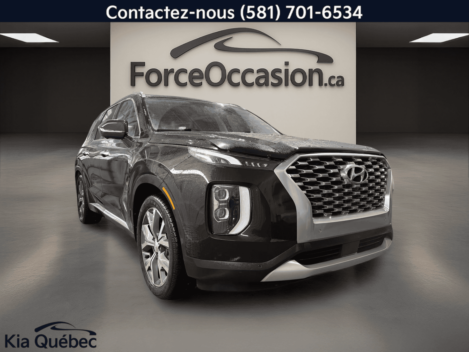 2021 Hyundai Palisade Luxury V6 3.8L *7 Pass *Cuir *Toit *Gps *Bizone *Caméra 360 - Image 4