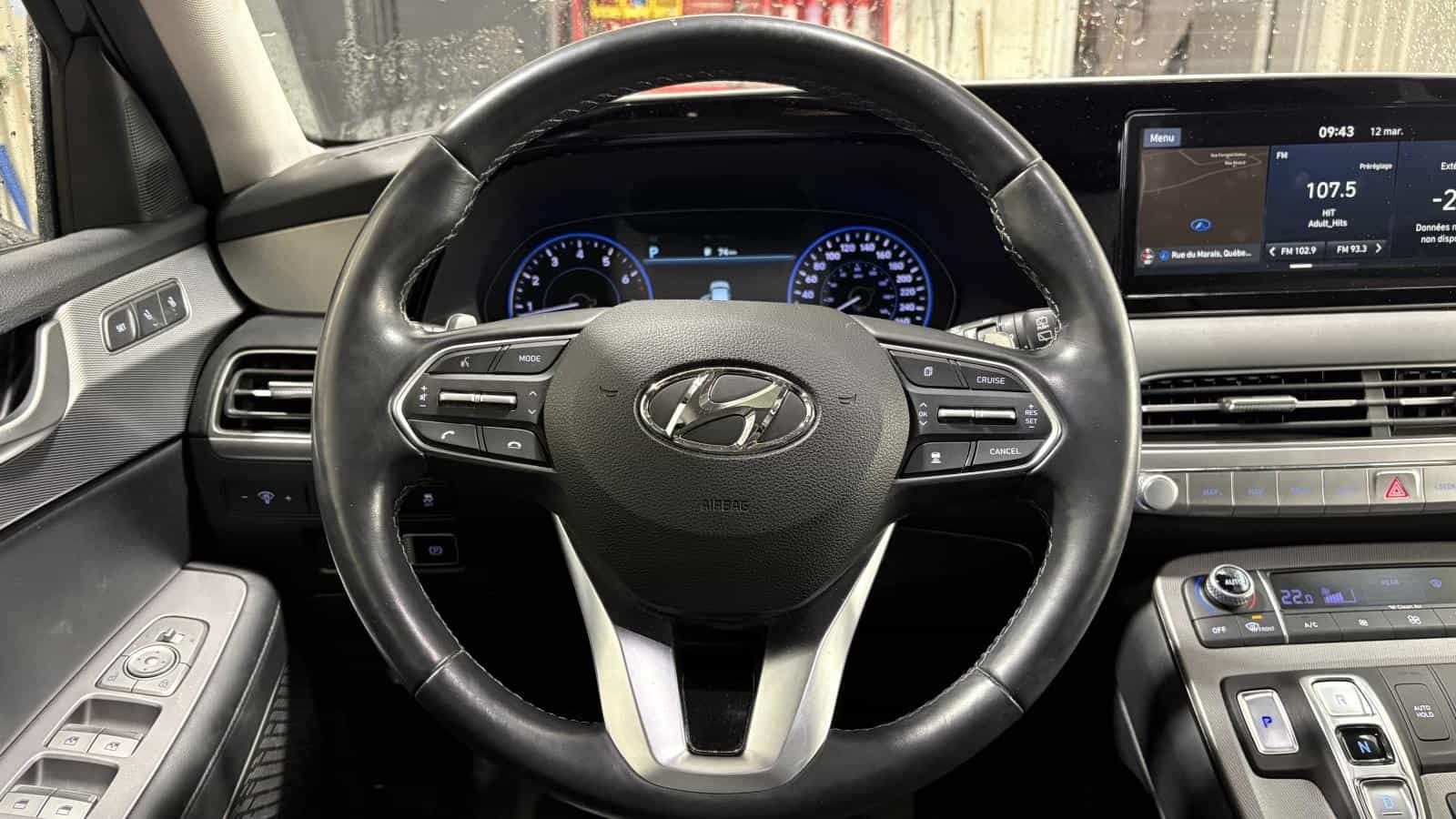 2021 Hyundai Palisade Luxury V6 3.8L *7 Pass *Cuir *Toit *Gps *Bizone *Caméra 360 - Image 10