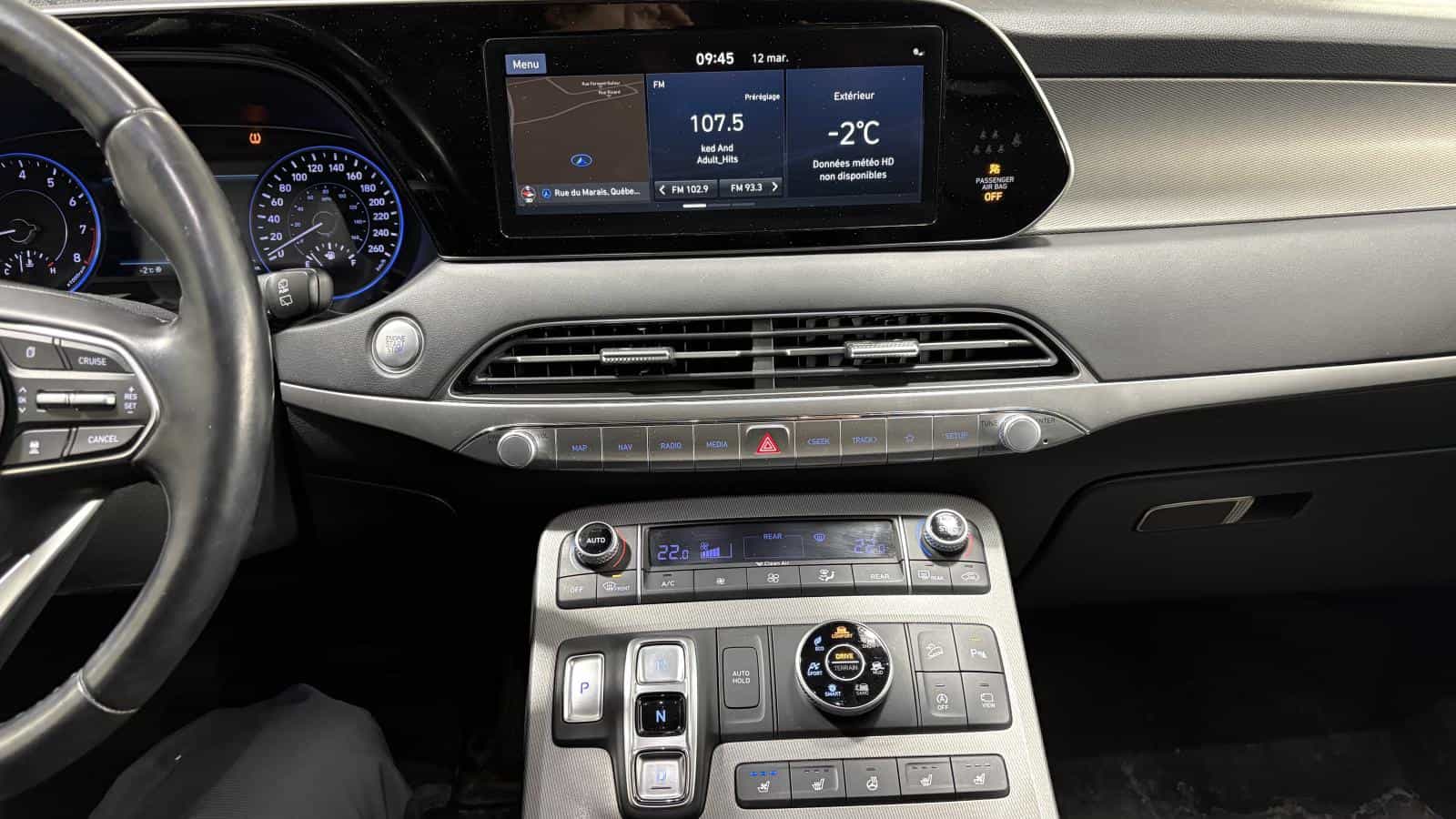 2021 Hyundai Palisade Luxury V6 3.8L *7 Pass *Cuir *Toit *Gps *Bizone *Caméra 360 - Image 26