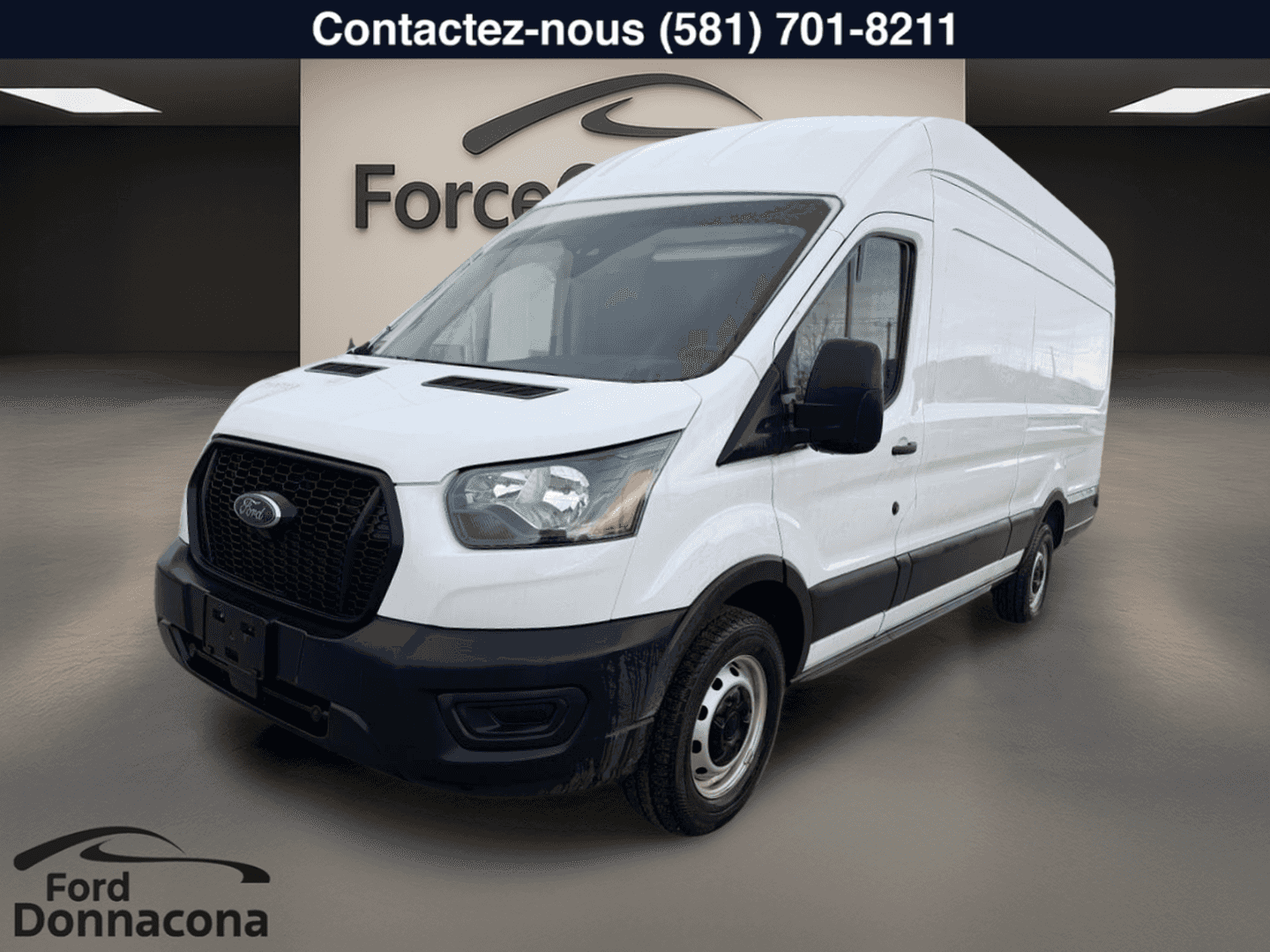 Image 1 Ford Transit Cargo Van T-250 EL PA toit surélevé 148 po PNBV de 9 070 lb 2024