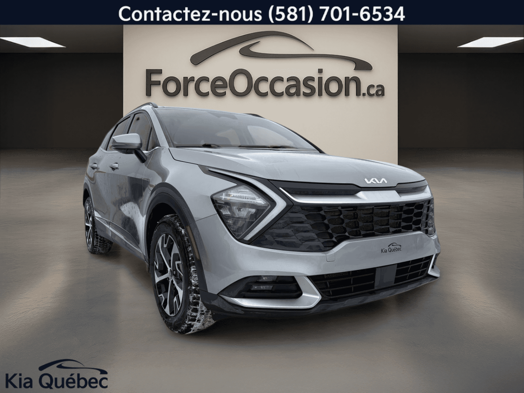 Image 4 Kia Sportage Ex *Awd *Cuir *Toit Pano *Gps *Bizone *Carplay 2023