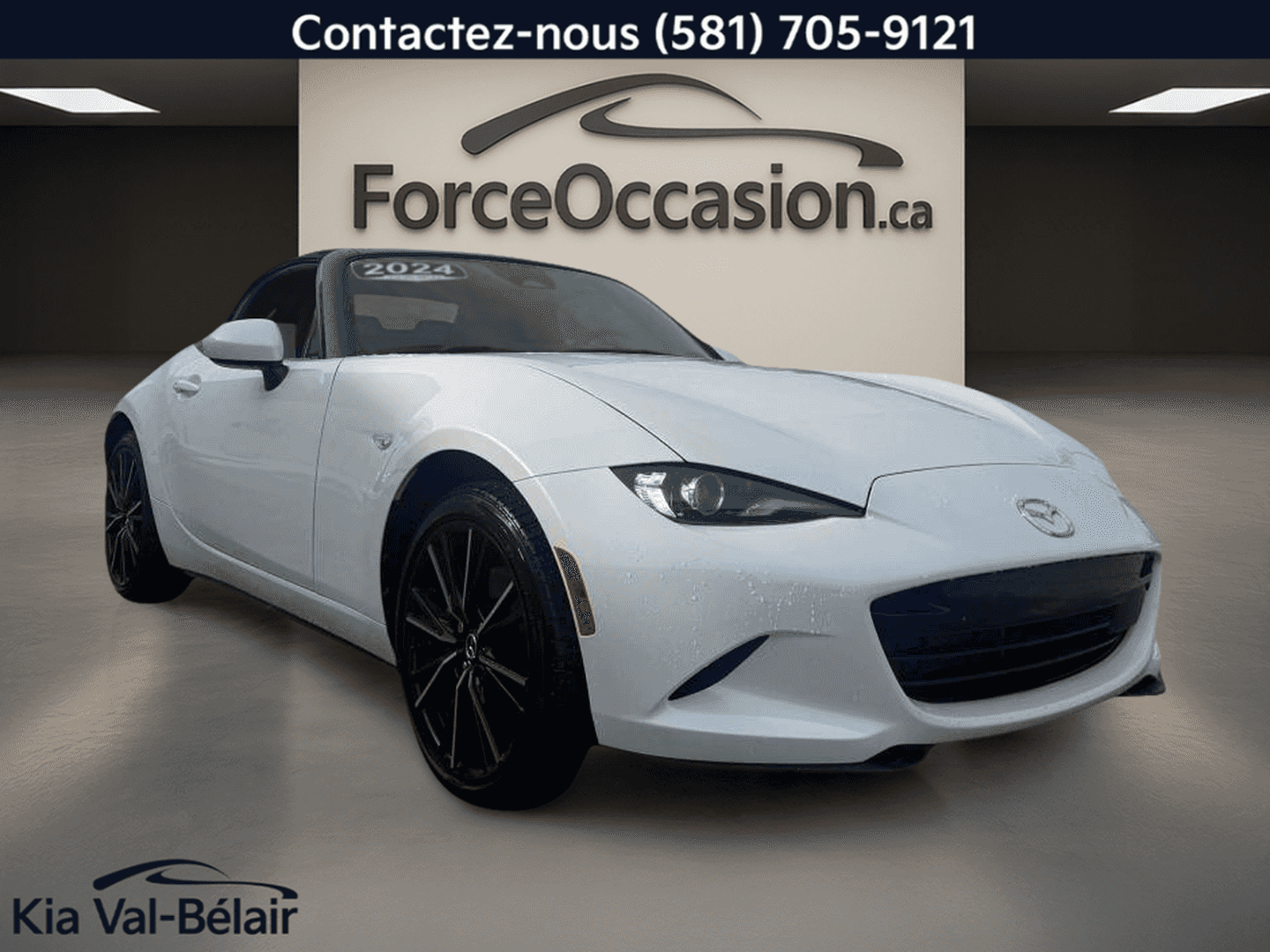 2024 Mazda MX-5 Gt * Rwd * 181Hp * Carplay * Caméra * Sièges Chauff * - Image 3