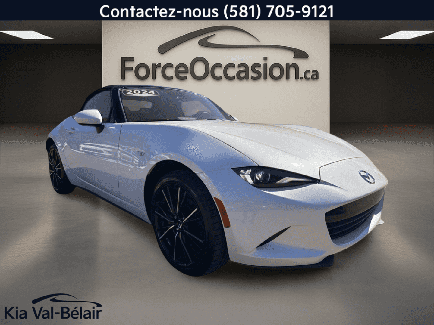 2024 Mazda MX-5 Gt * Rwd * 181Hp * Carplay * Caméra * Sièges Chauff * - Image 3