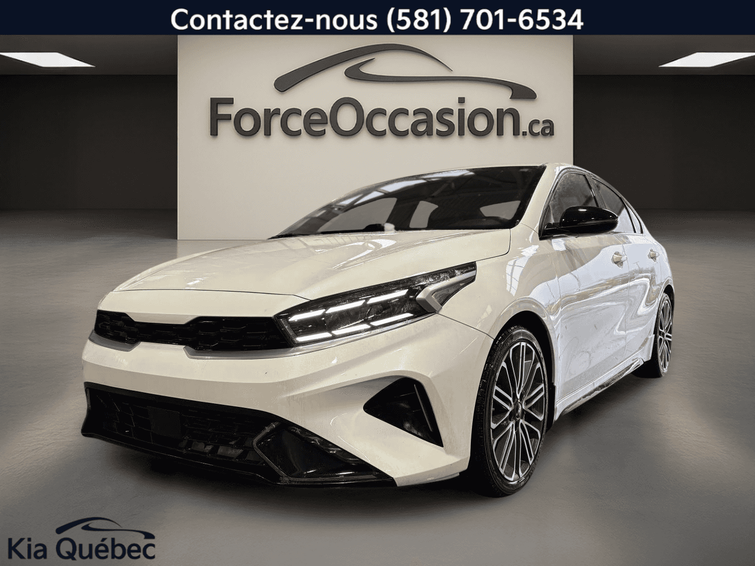 Image 1 Kia Forte Gt Limited Dct Turbo *Cuir *Toit *Gps *Bizone *Siege Ventilé 2023