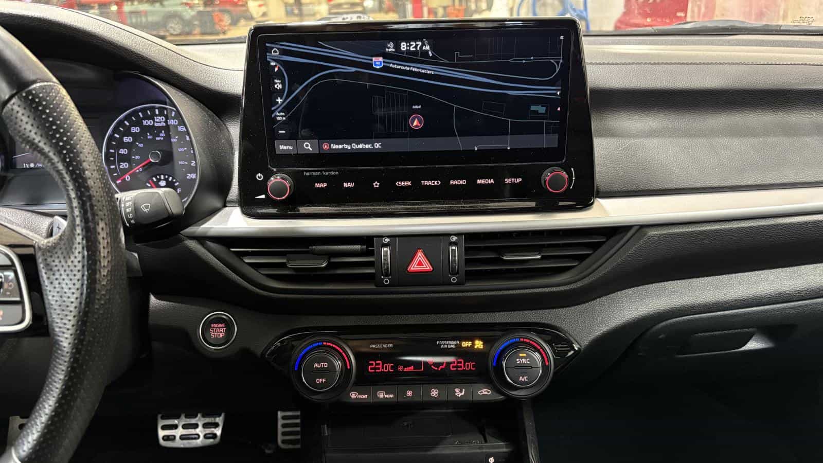 Image 26 Kia Forte Gt Limited Dct Turbo *Cuir *Toit *Gps *Bizone *Siege Ventilé 2023