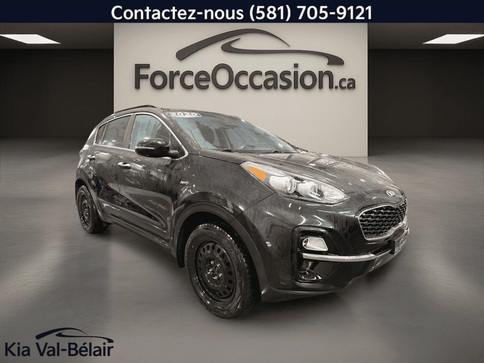 Image 3 Kia Sportage Ex Awd * Cuir * Toit * Carplay * Bi-Zone * Volant Chauff * 2020