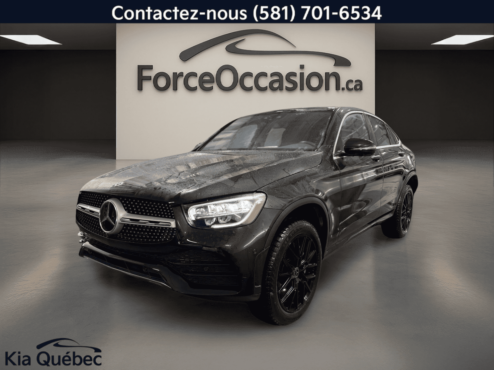 Image 1 Mercedes-Benz GLC Glc 300 Coupé Turbo *Awd *Bizone *Cuir Brun *Toit *Carplay 2023