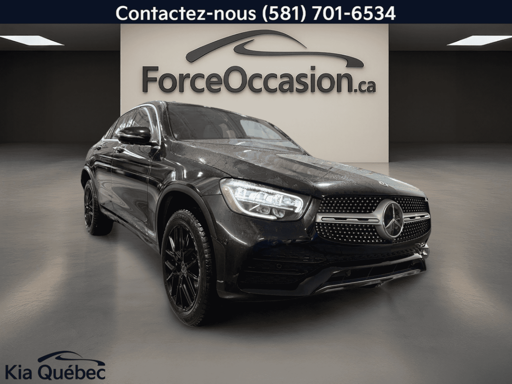 Image 4 Mercedes-Benz GLC Glc 300 Coupé Turbo *Awd *Bizone *Cuir Brun *Toit *Carplay 2023