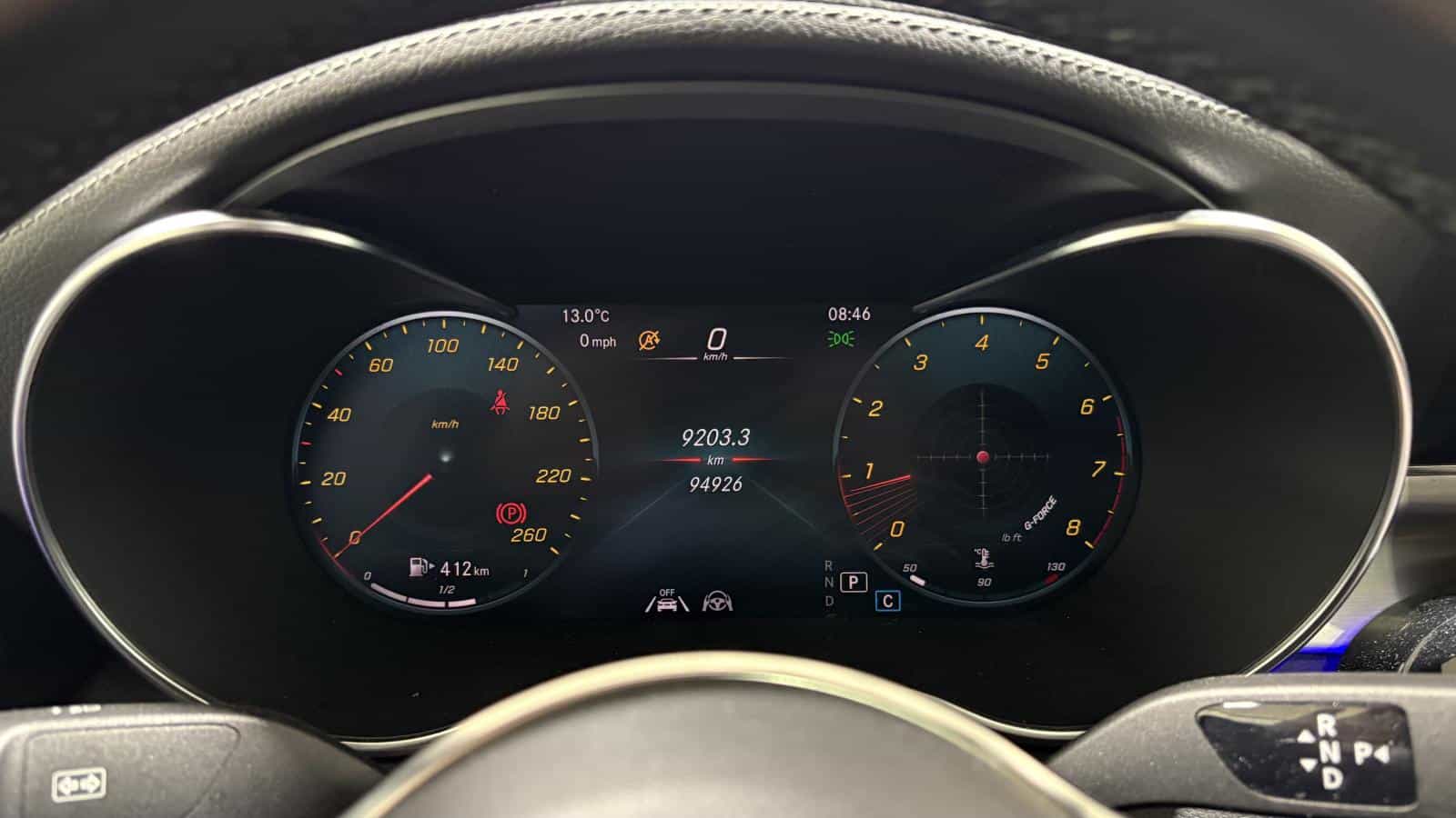 Image 23 Mercedes-Benz GLC Glc 300 Coupé Turbo *Awd *Bizone *Cuir Brun *Toit *Carplay 2023