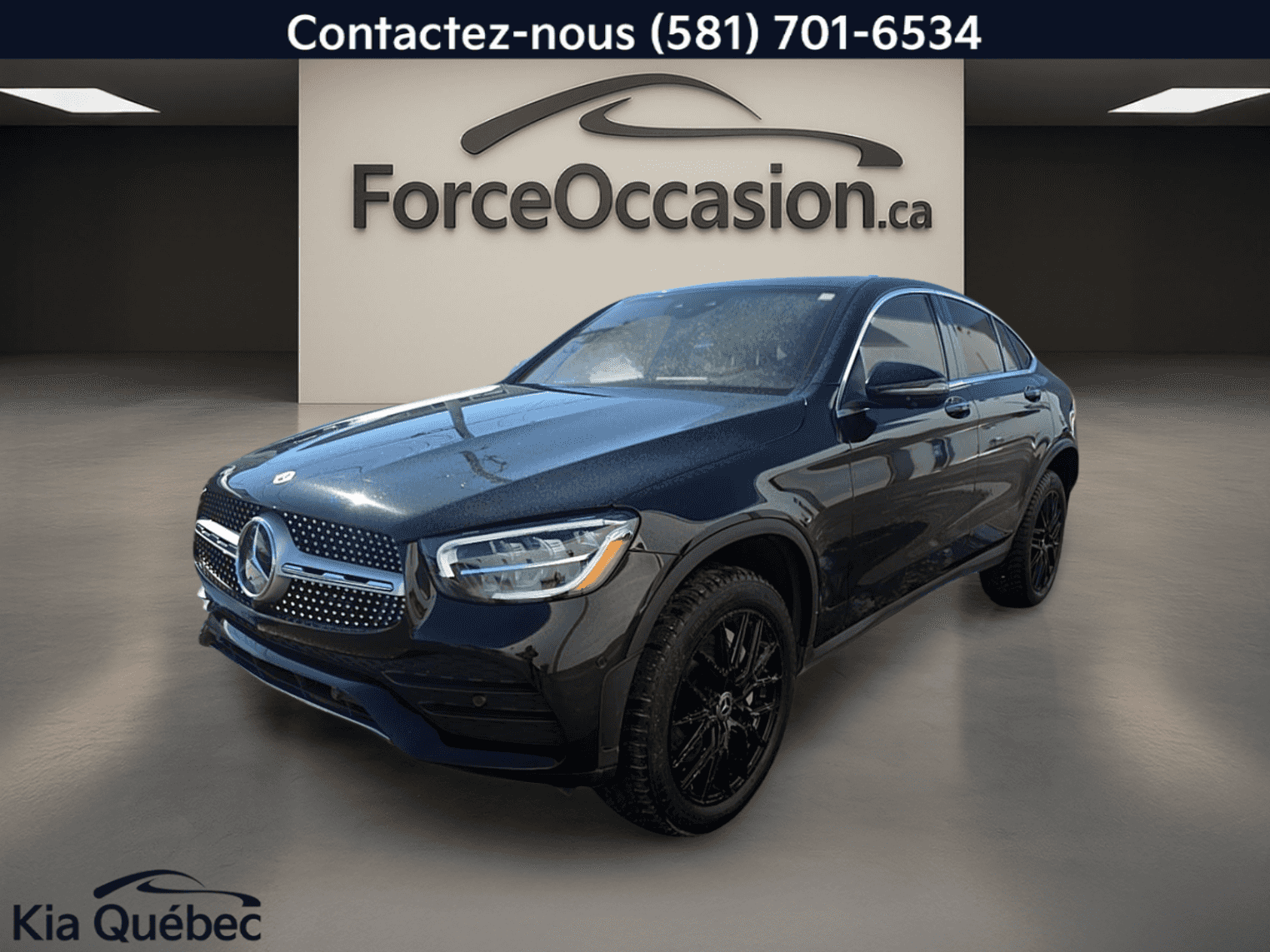 2023 Mercedes-Benz GLC Glc 300 Coupé Turbo *Awd *Bizone *Cuir Brun *Toit *Carplay - Image 1