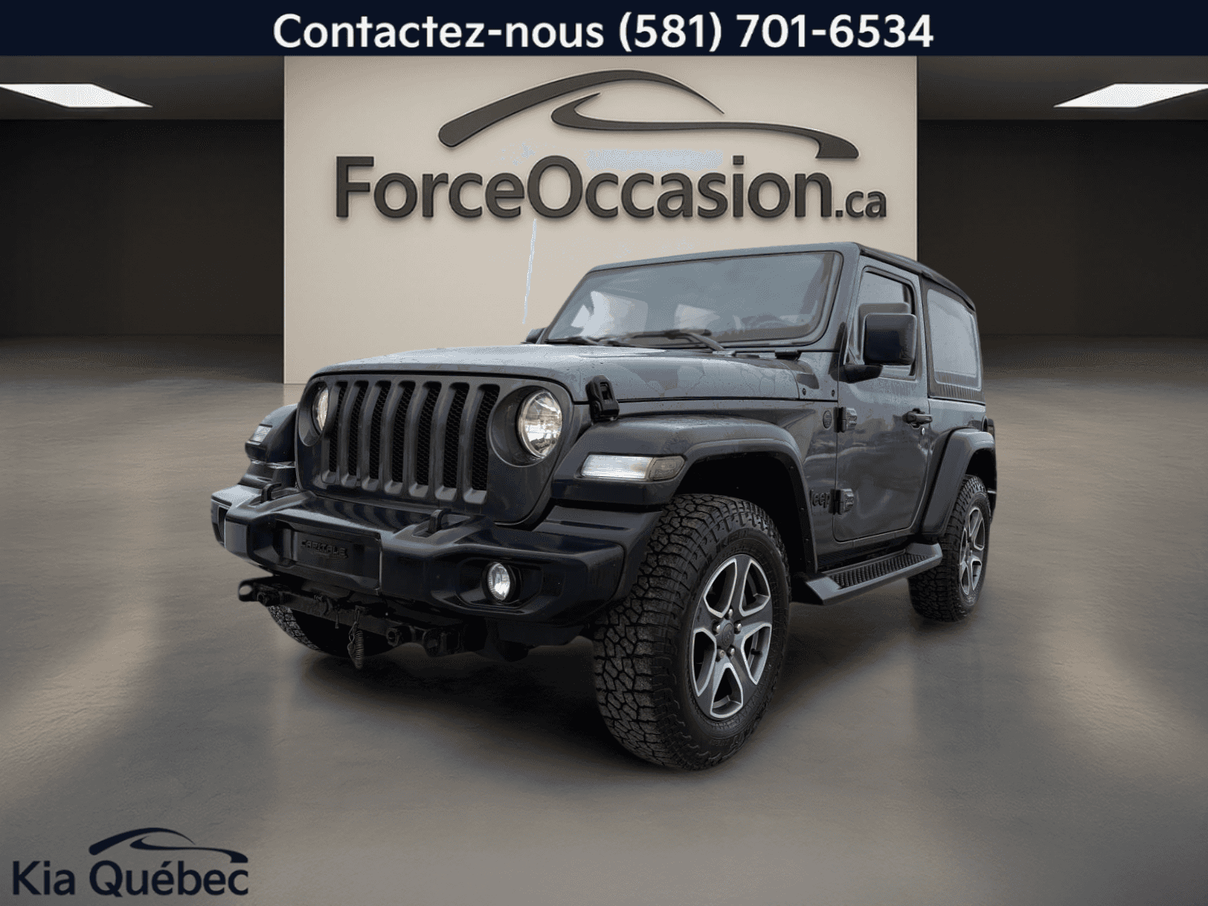 Image 1 Jeep Wrangler Sport S V6 285HP *AWD *CARPLAY *VOLANT/SIEGE CHAUFFANT *BIZONE 2022