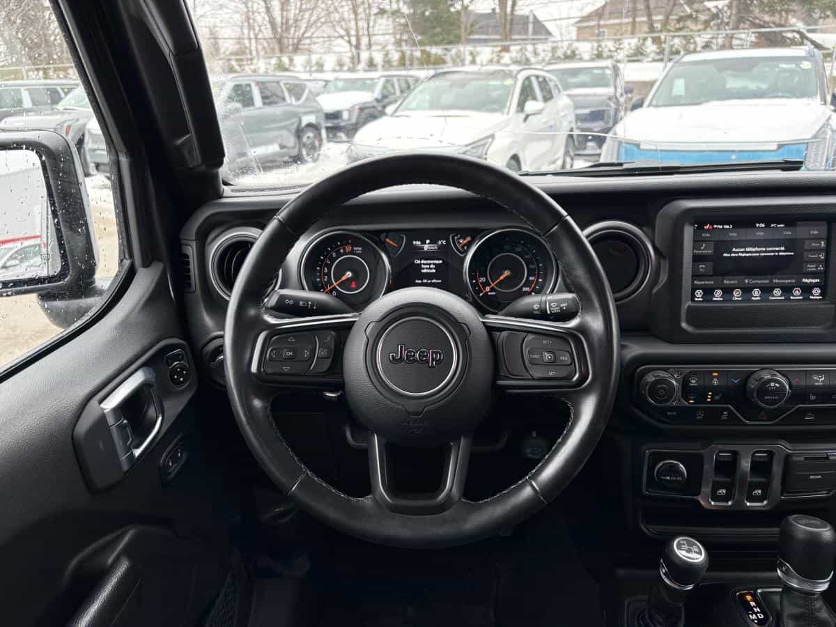 Image 8 Jeep Wrangler Sport S V6 285HP *AWD *CARPLAY *VOLANT/SIEGE CHAUFFANT *BIZONE 2022