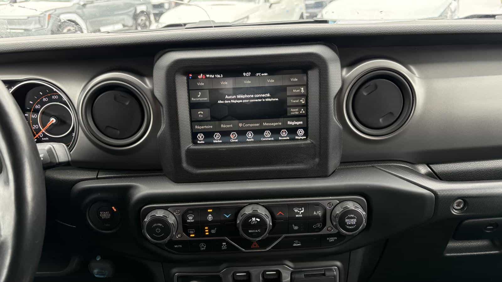 Image 20 Jeep Wrangler Sport S V6 285HP *AWD *CARPLAY *VOLANT/SIEGE CHAUFFANT *BIZONE 2022