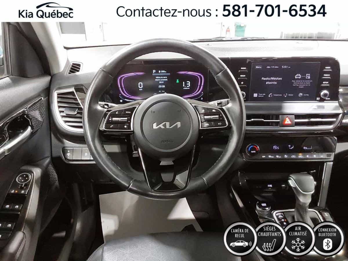 Image 11 Kia Seltos Ex Awd *Cuir *Caméra *Toit *Apple Car Play/Android Auto 2024