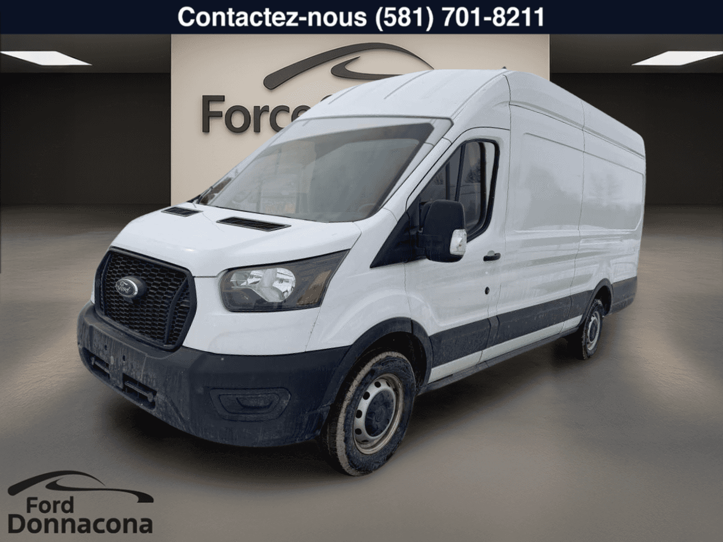 2023 Ford Transit Cargo Van T-350 EL PA toit surélevé 148 po PNBV de 9 500 lb - Image 1