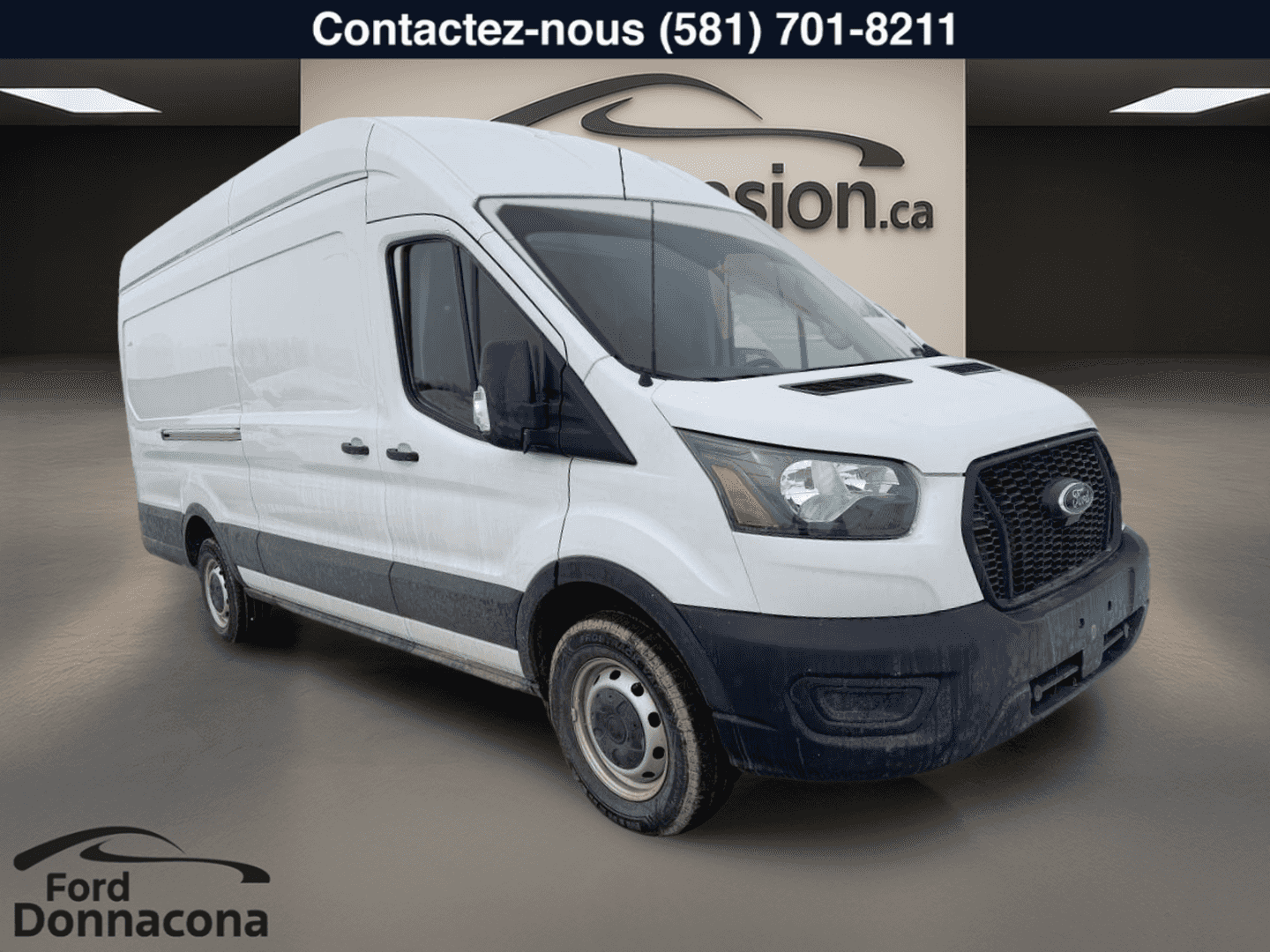 Image 7 Ford Transit Cargo Van T-350 EL PA toit surélevé 148 po PNBV de 9 500 lb 2023
