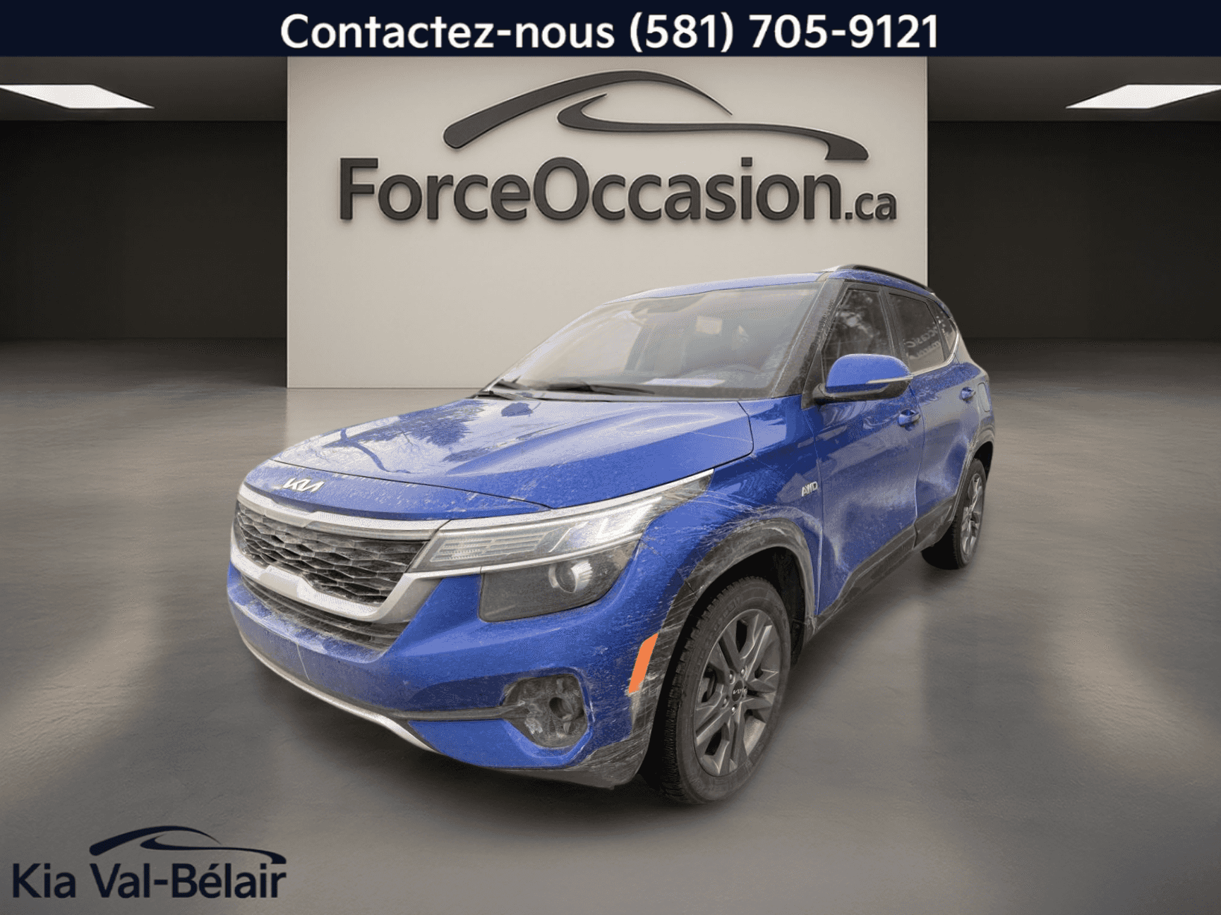 Image 1 Kia Seltos Ex Awd * Toit * Cuir * Caméra * Carplay * Volant Chauff * 2023