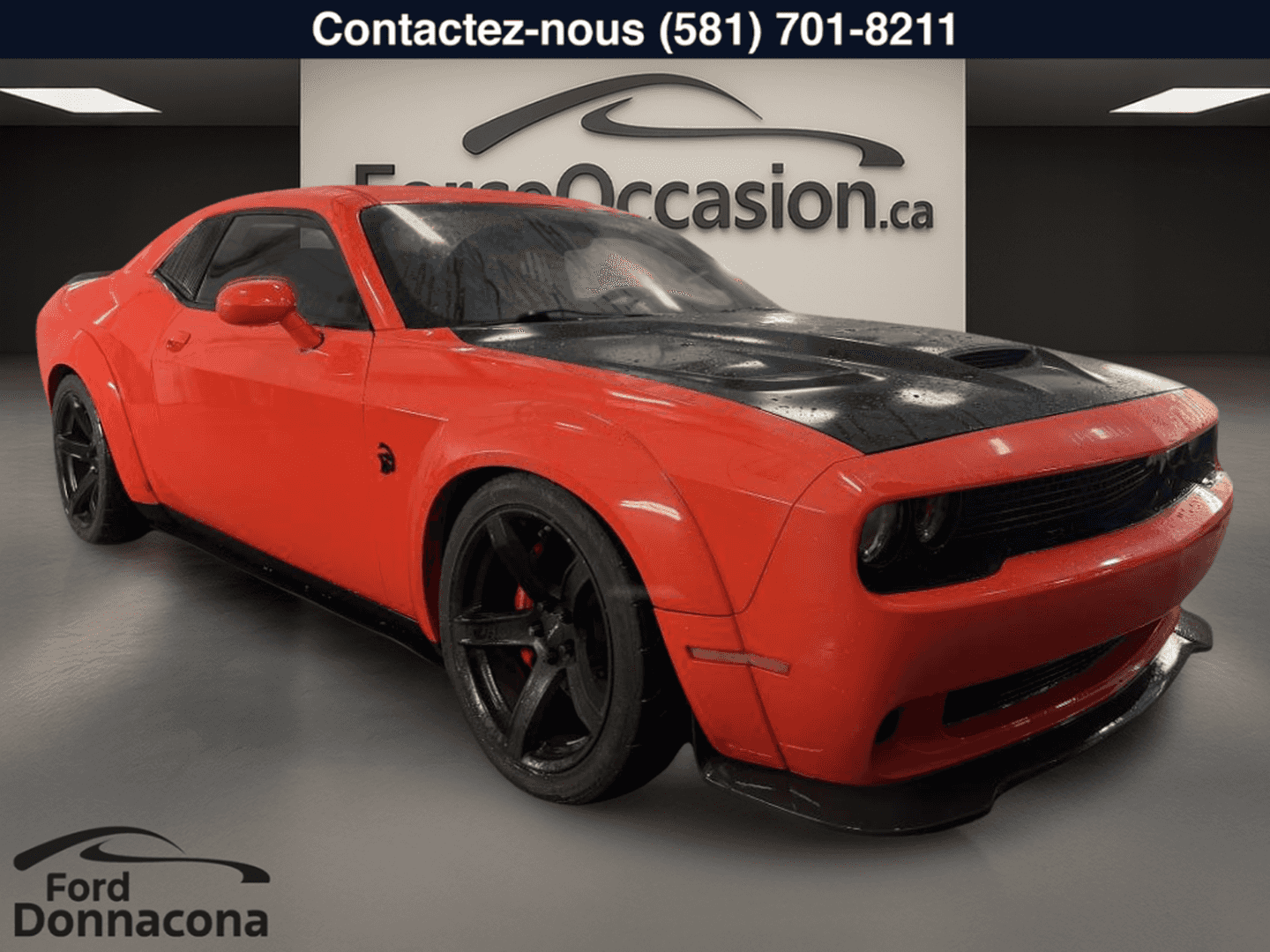 Image 2 Dodge Challenger Coupe Srt Hellcat *Supercharged*Cuir*700Hp*Manuel* 2017