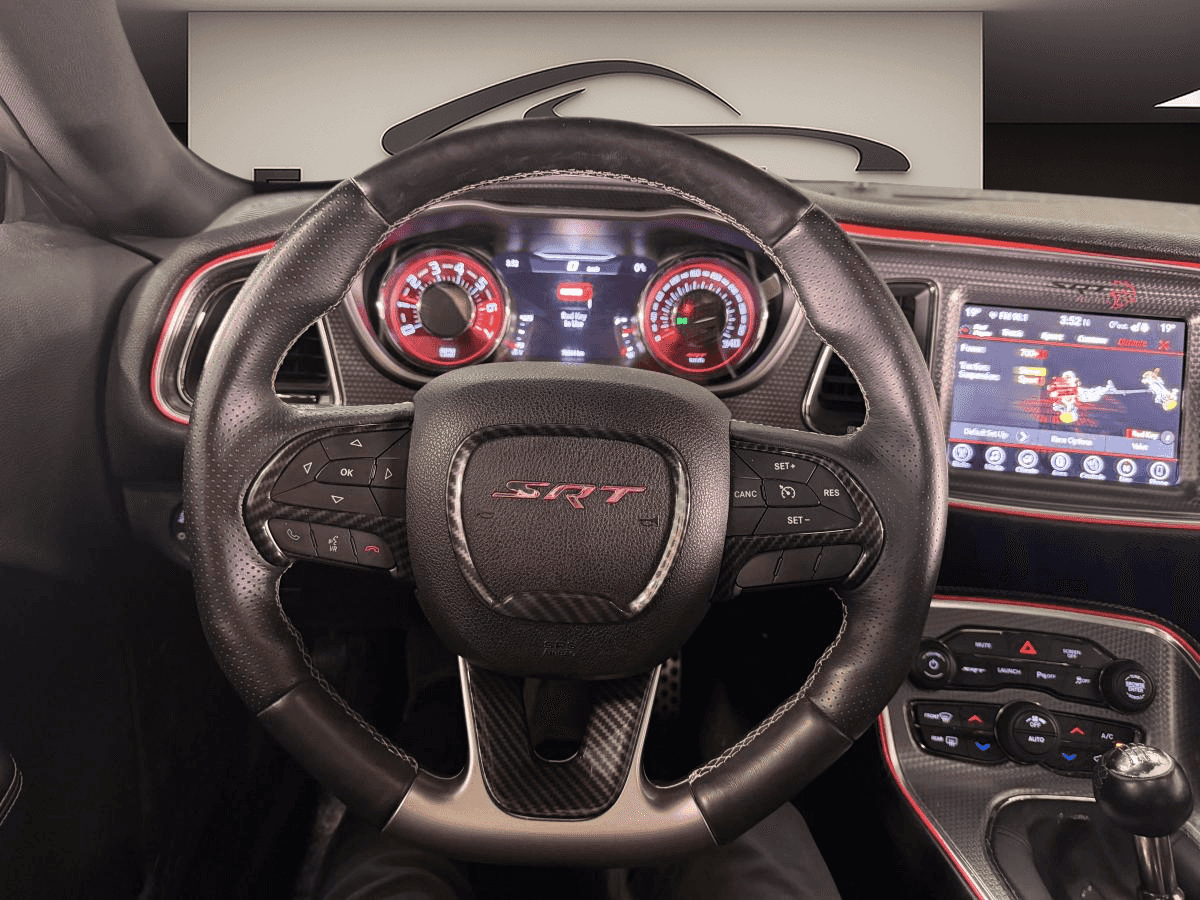 Image 9 Dodge Challenger Coupe Srt Hellcat *Supercharged*Cuir*700Hp*Manuel* 2017