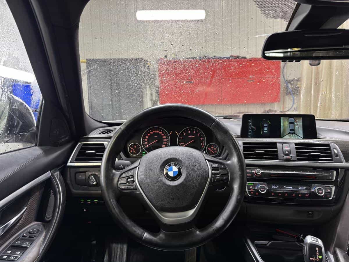 Image 8 BMW 330e 330E Turbo *Cuir Brun *Toit *Gps *Bizone *Carplay *Caméra 360 2017