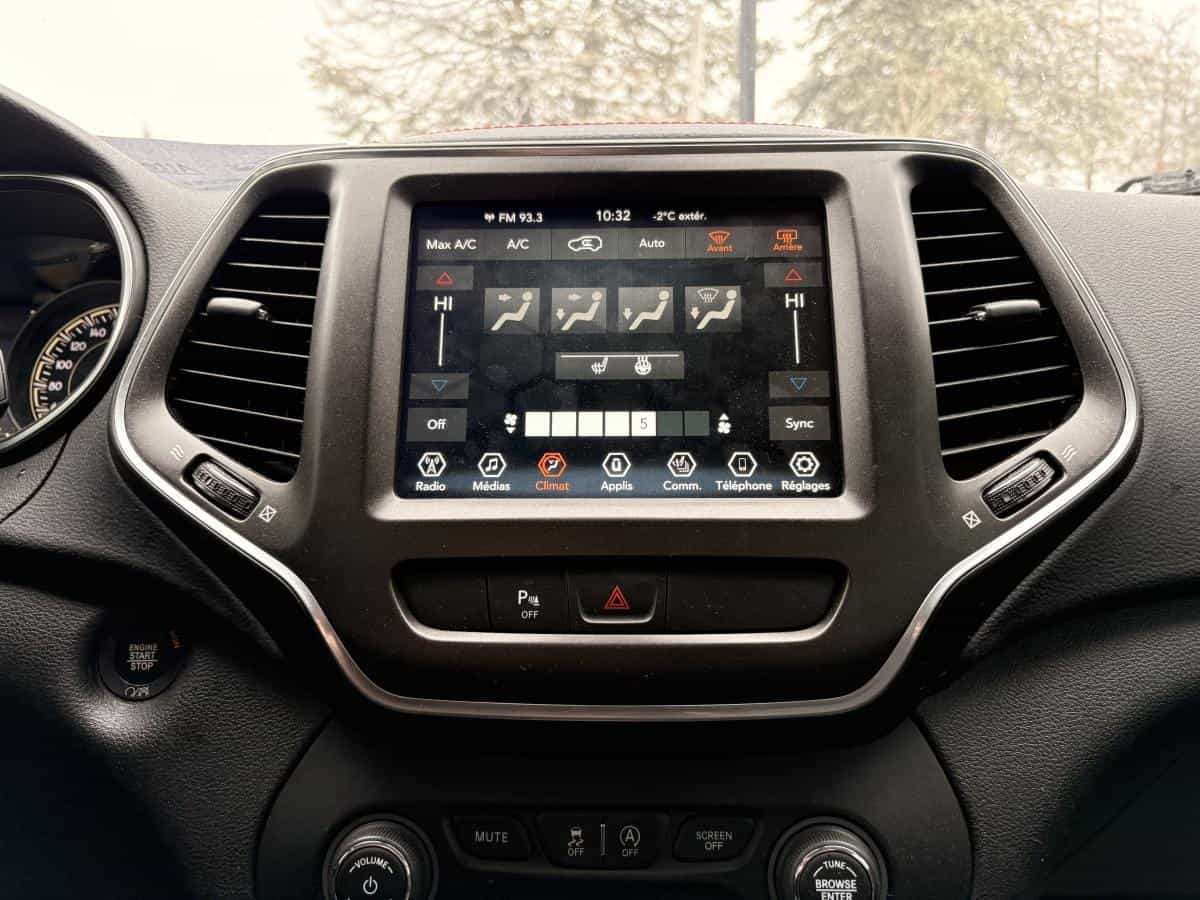 Image 13 Jeep Cherokee Trailhawk 4X4 * 271Hp * V6 * Cuir * Carplay * Caméra 2021