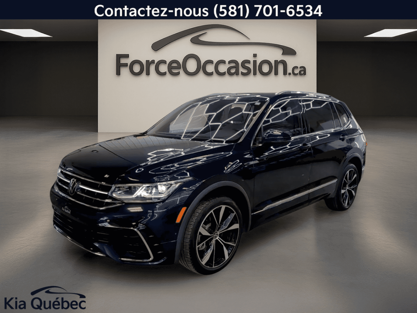 2024 Volkswagen Tiguan Highline R-Line 4Motion *Caméra 360 *Cuir Blanc *Toit Pano *Siege Ventilé - Image 1