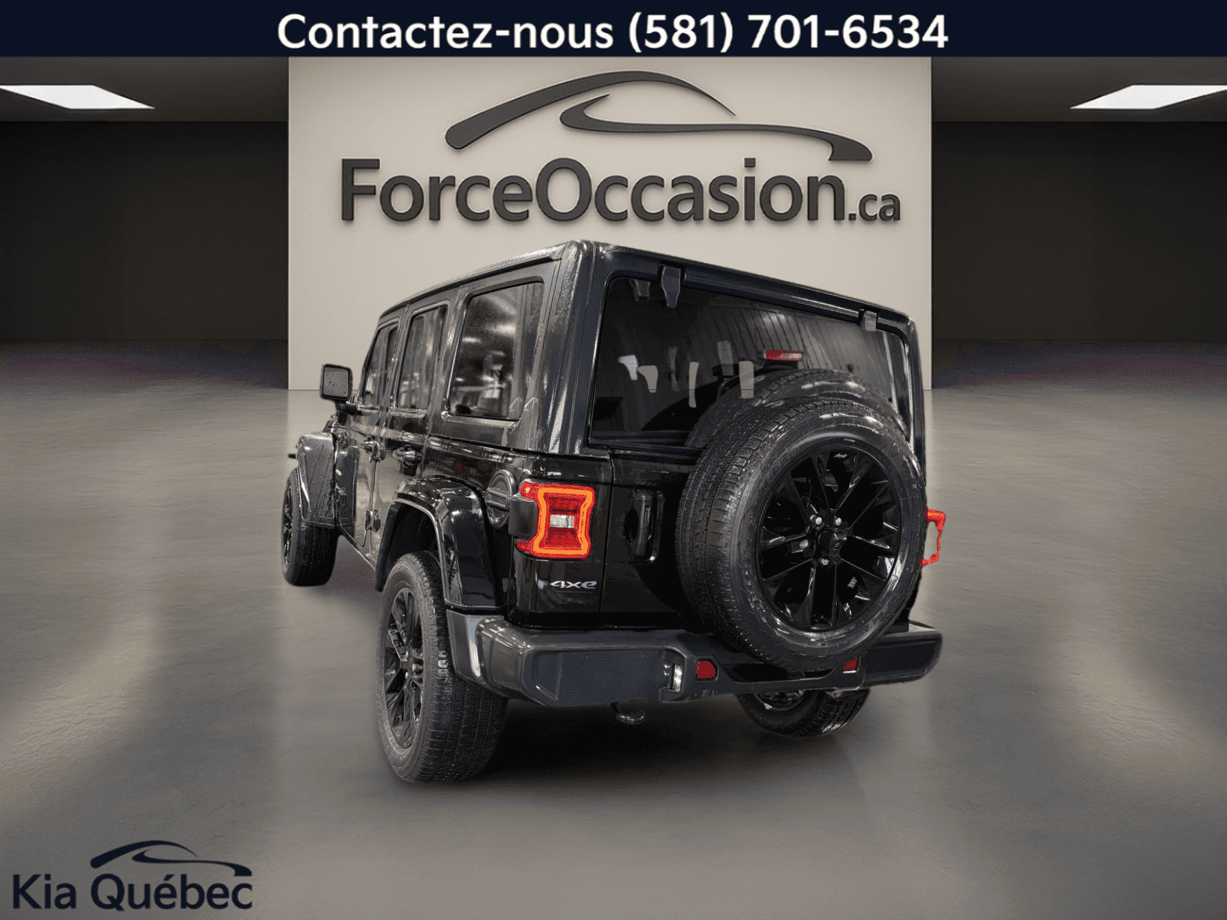 Image 2 Jeep Wrangler 4XE Unlimited Sahara Turbo *Awd *Gps *Cuir *Carplay 2021