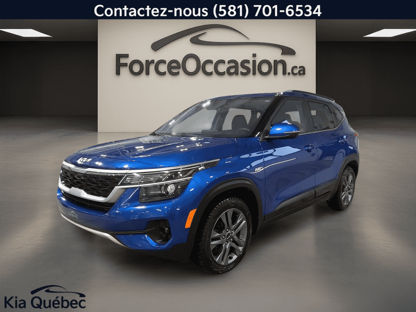 2022 Kia Seltos Ex* Cuir* Toit* Sieges Chauffant* Volant Chauffant* - Image 1