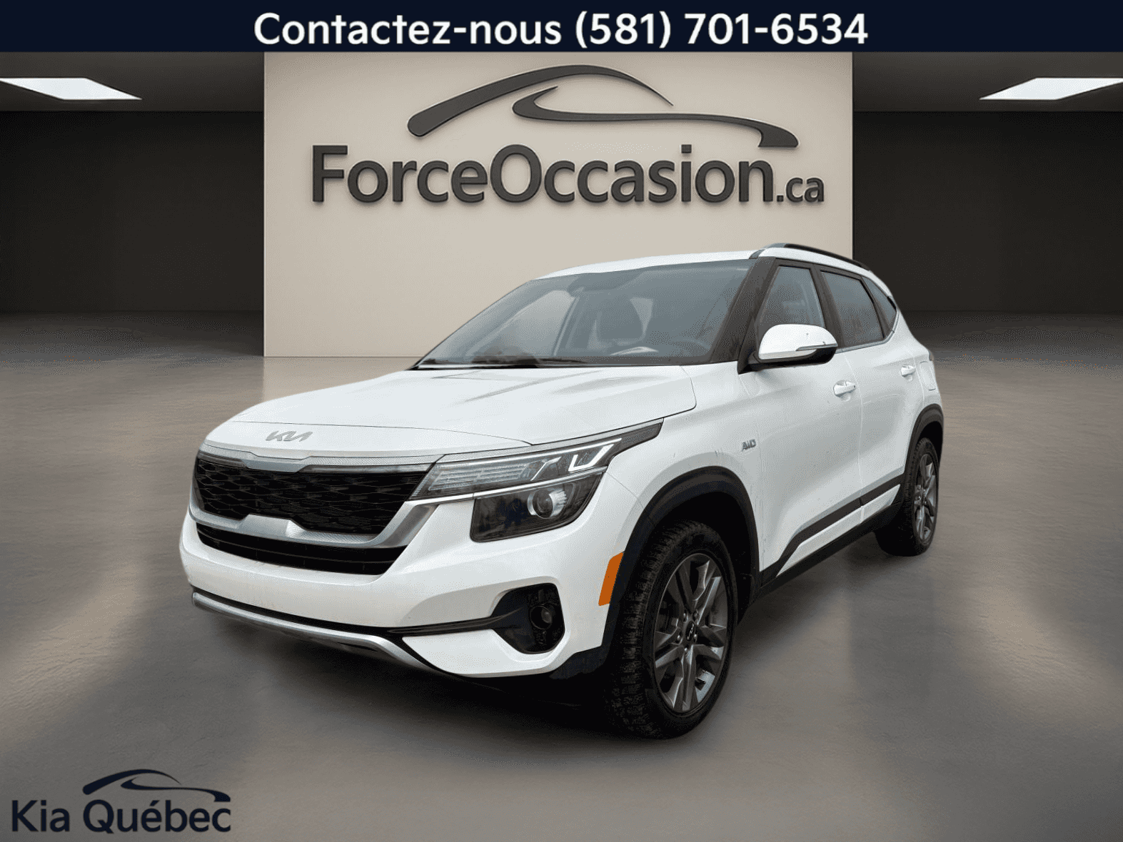 Image 1 Kia Seltos Ex *Awd *Cuir *Toit *Siege/Volant Chauffant *Carplay *Caméra 2022