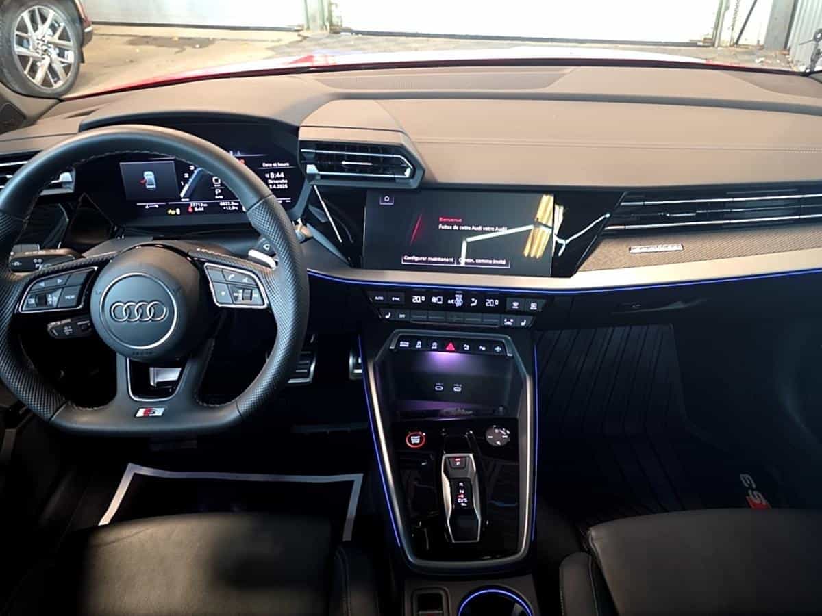 Image 21 Audi S3 Progressiv Quattro Turbo *Cuir *Toit *Gps *Bizone *Audio Sonos 2025