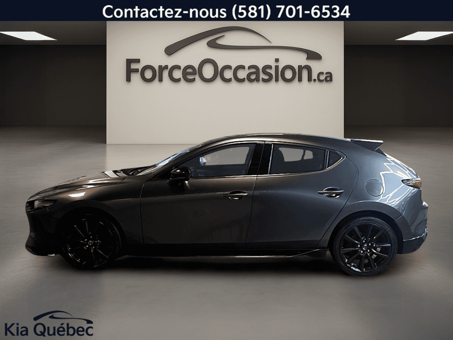 Image 3 Mazda MAZDA3 SPORT Gt Turbo *Awd *Carplay *Cuir Rouge *Toit *Bizone 2021