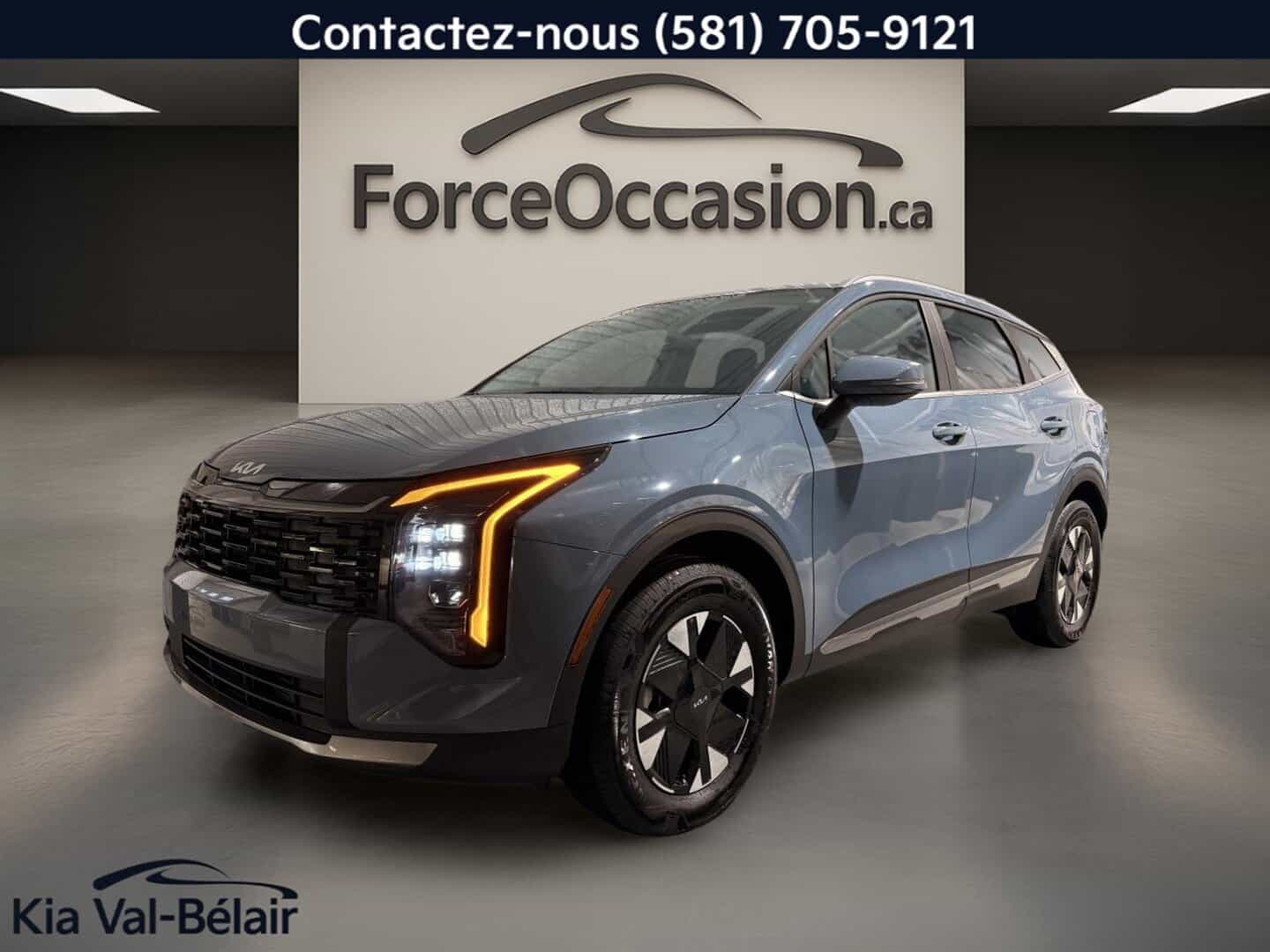 2026 Kia Sportage HEV Ex * Awd * Turbo * 232Hp * Cuir * Gps * Bi-Zone * Volant Chauff * - Image 1