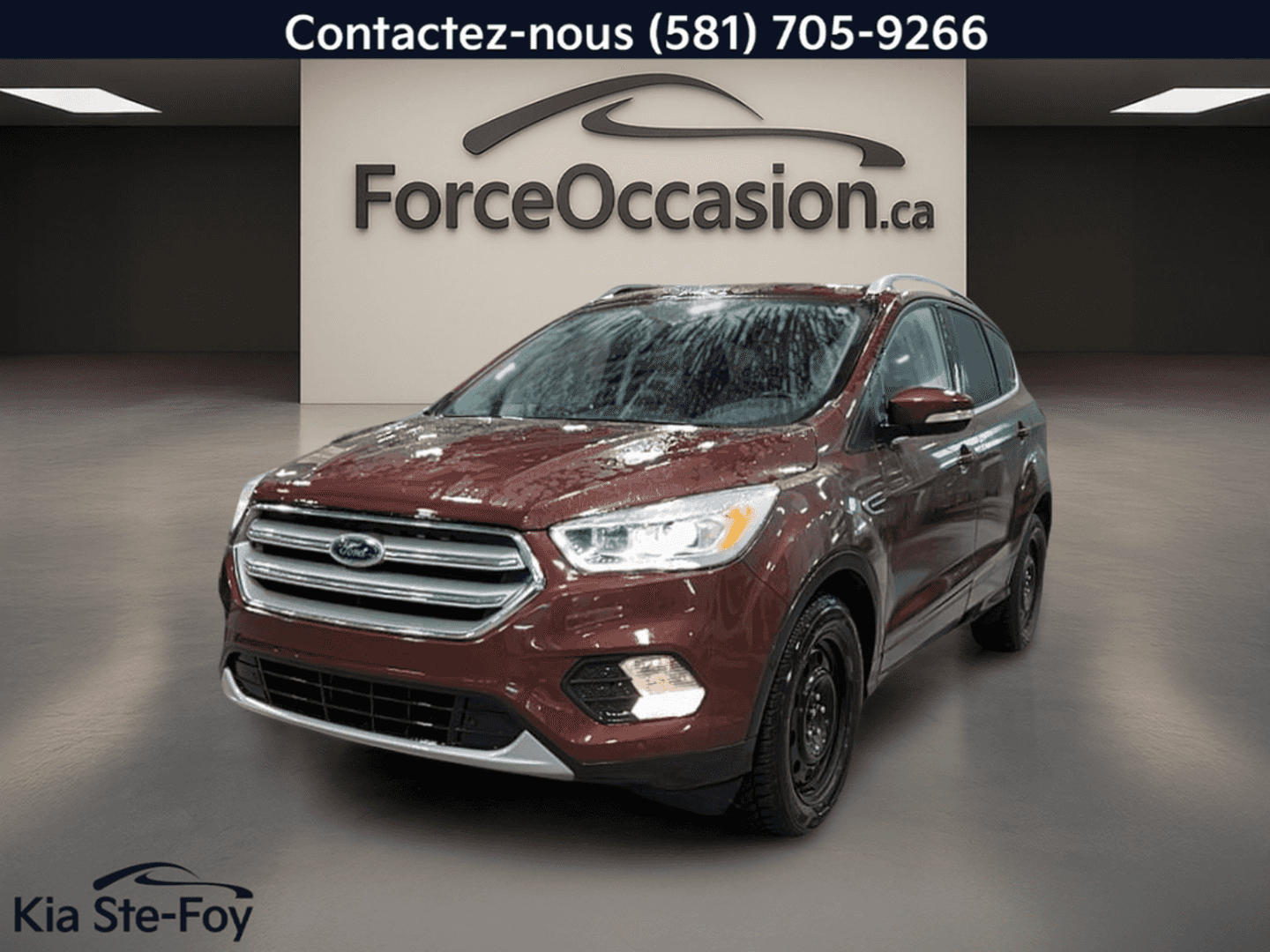 2018 Ford Escape Titanium* Awd* Cuir* Gps* Toit Pano* Camera* - Image 1