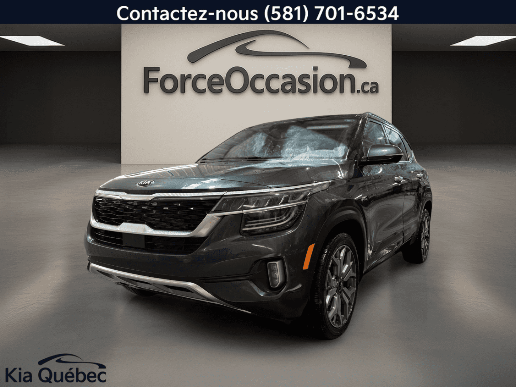 2021 Kia Seltos Sx Turbo *Awd *Carplay *Siege Ventilé *Audio Bose *Cuir *Toit - Image 1