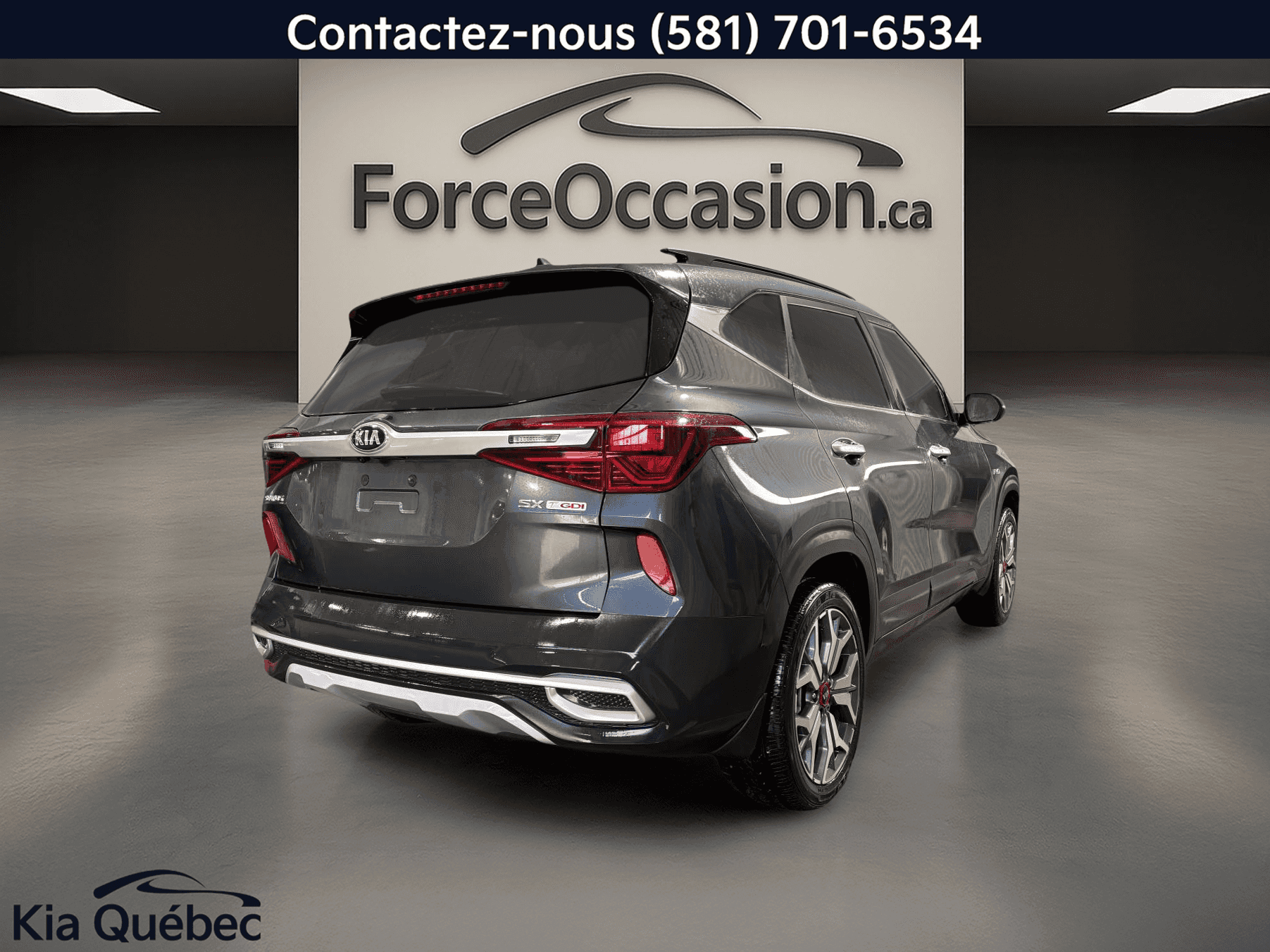 Image 3 Kia Seltos Sx Turbo *Awd *Carplay *Siege Ventilé *Audio Bose *Cuir *Toit 2021