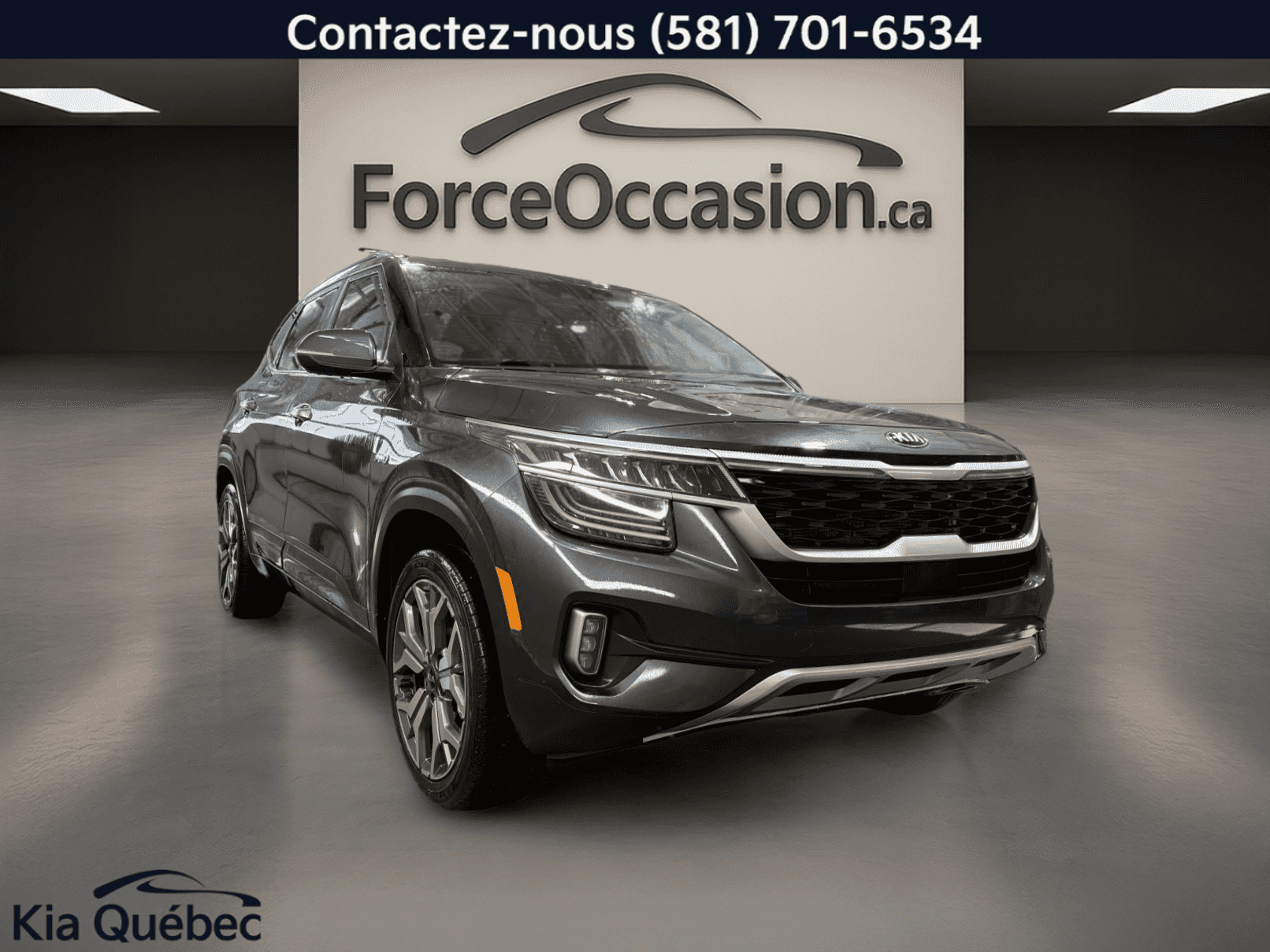Image 4 Kia Seltos Sx Turbo *Awd *Carplay *Siege Ventilé *Audio Bose *Cuir *Toit 2021